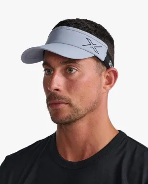 2XU Performance Visor Cap (Weathervane/Black)