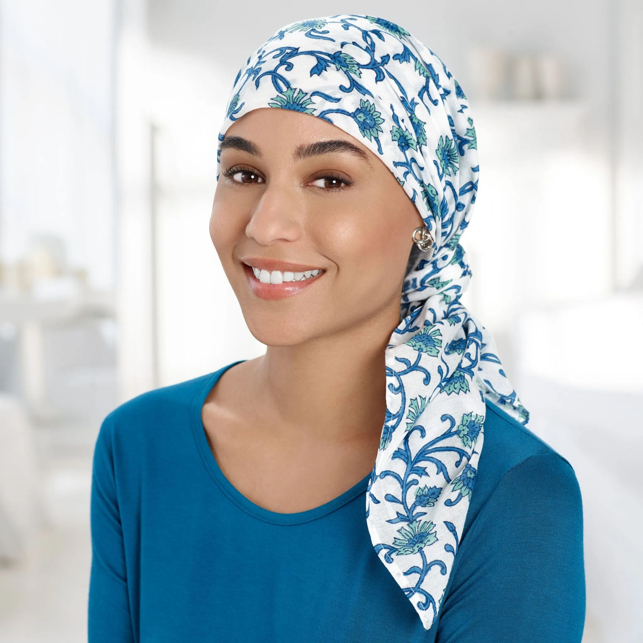36" Square Cotton Scarf