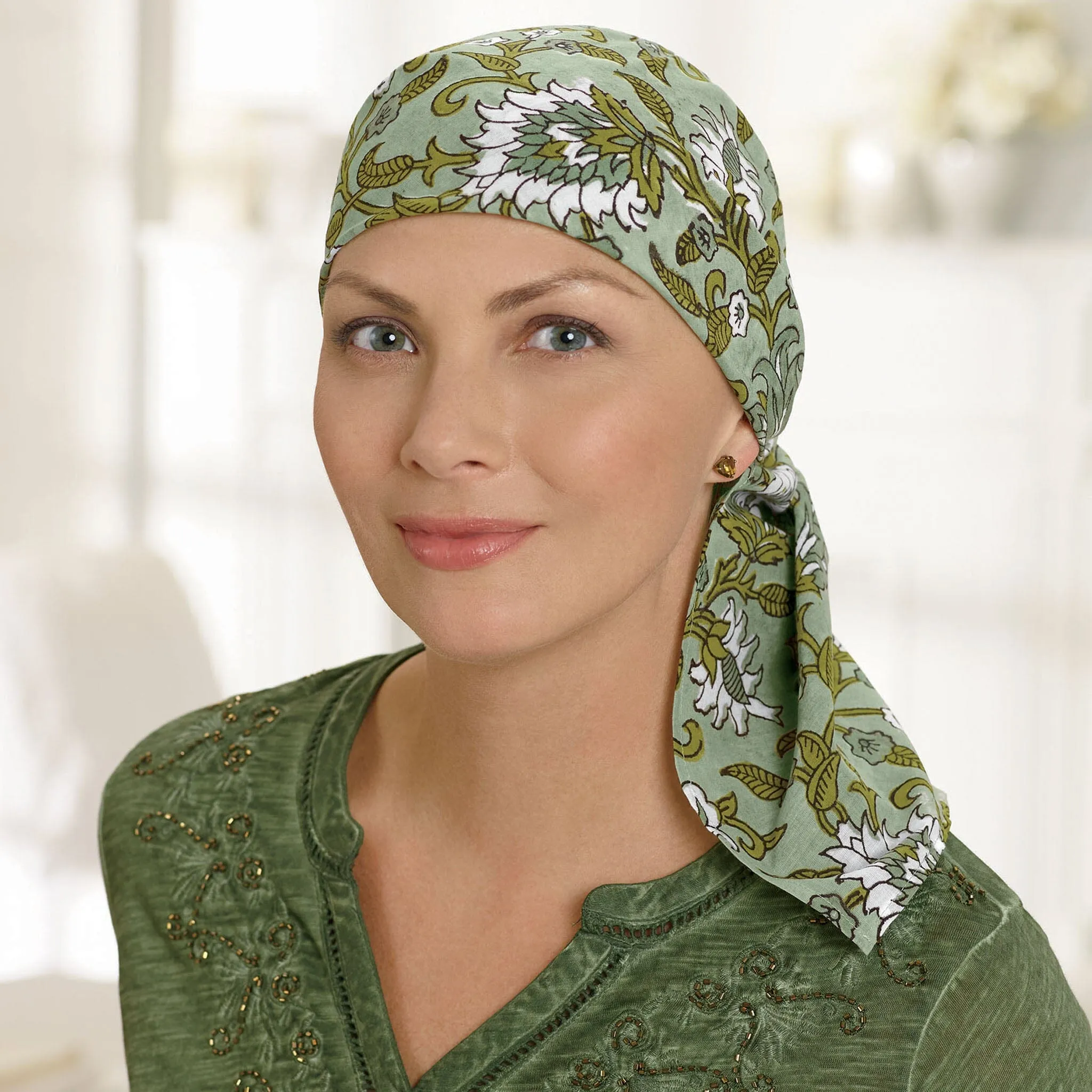 36" Square Cotton Scarf
