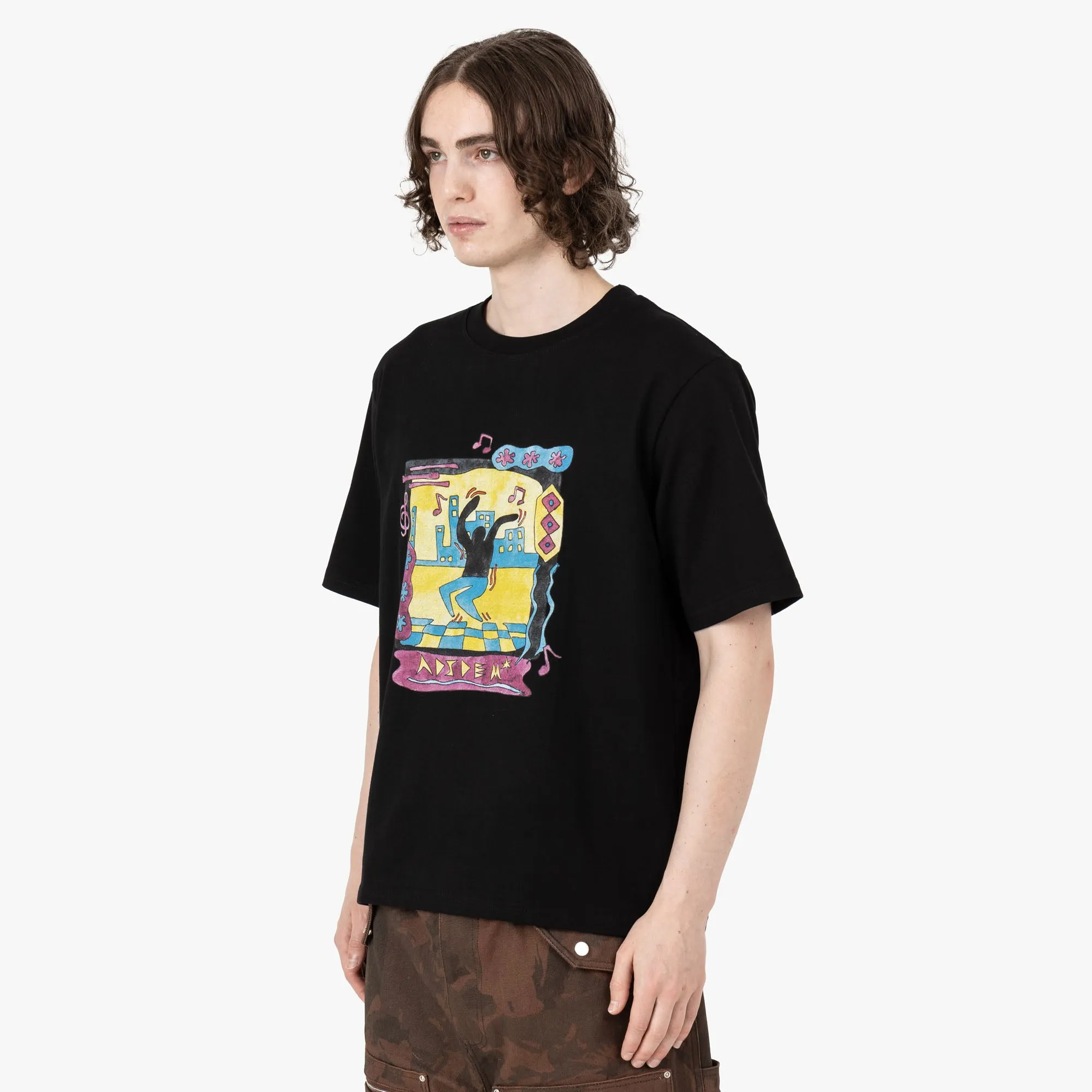 Adidem Asterisks Dancing T-shirt / Black