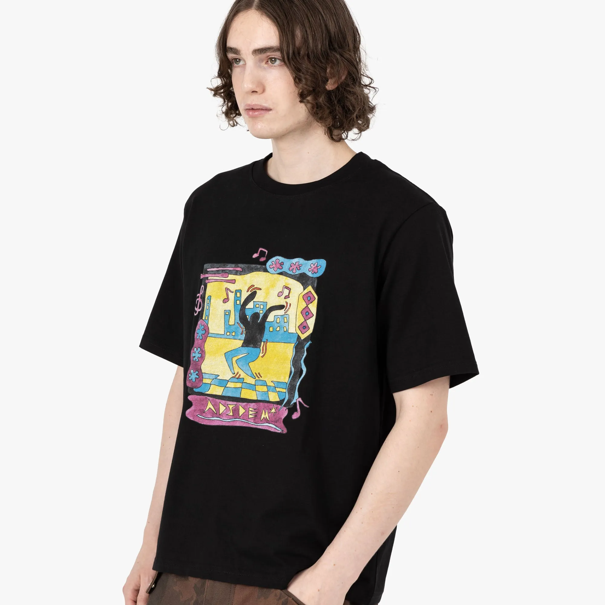 Adidem Asterisks Dancing T-shirt / Black