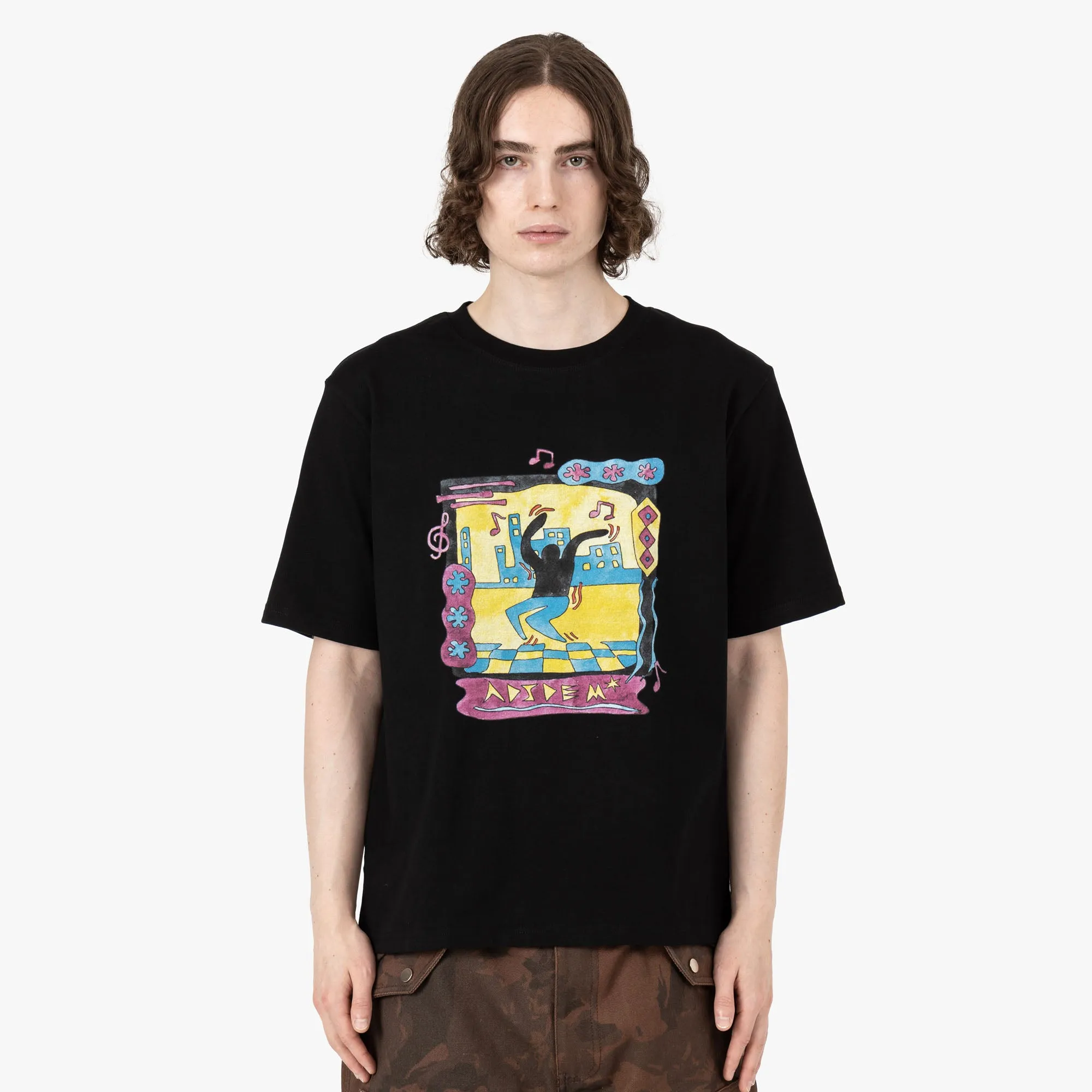 Adidem Asterisks Dancing T-shirt / Black