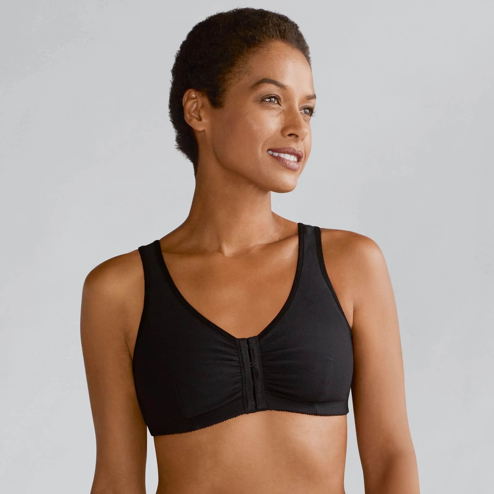 Amoena® Frances Wire-Free Leisure Bra Black