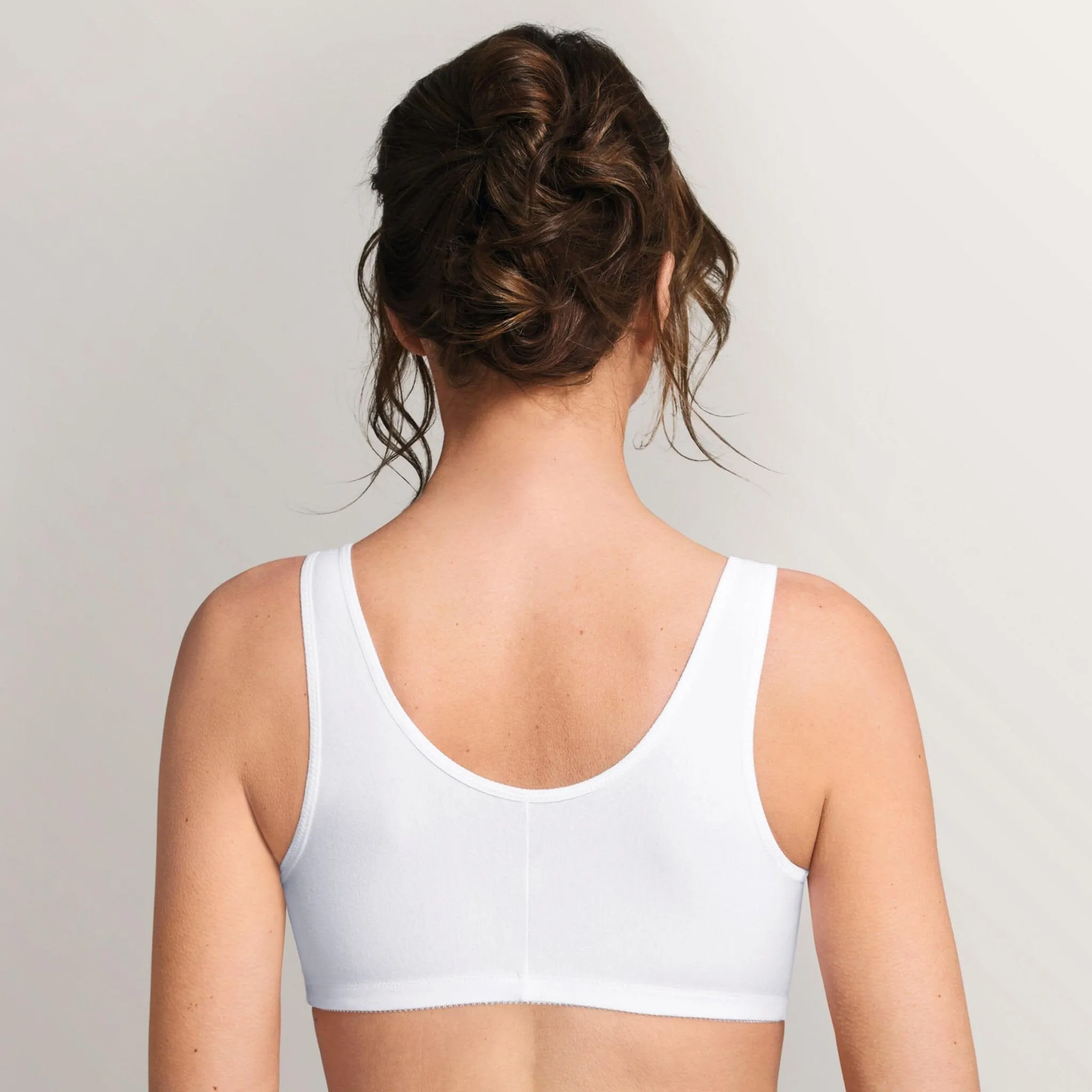 Amoena® Frances Wire-Free Leisure Bra Light Blue/Aqua