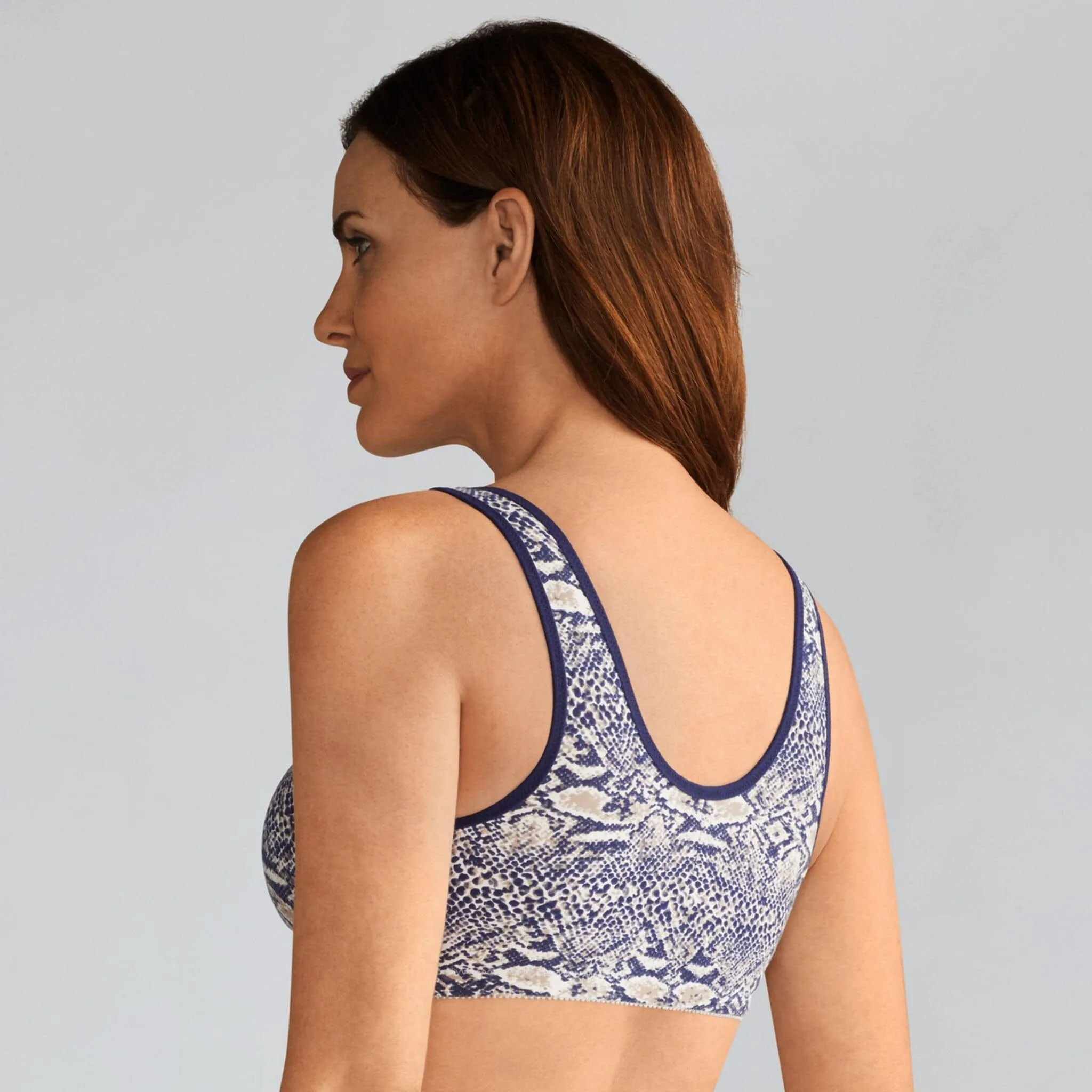 Amoena® Frances Wire-Free Leisure Bra Light Blue/Aqua