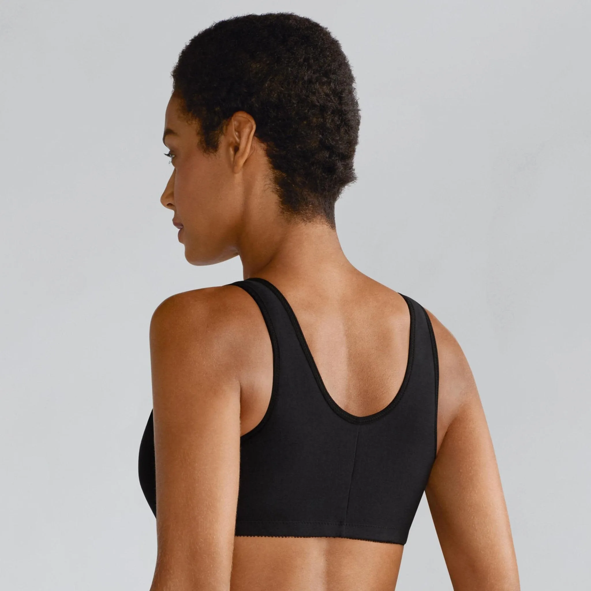 Amoena® Frances Wire-Free Leisure Bra Light Blue/Aqua