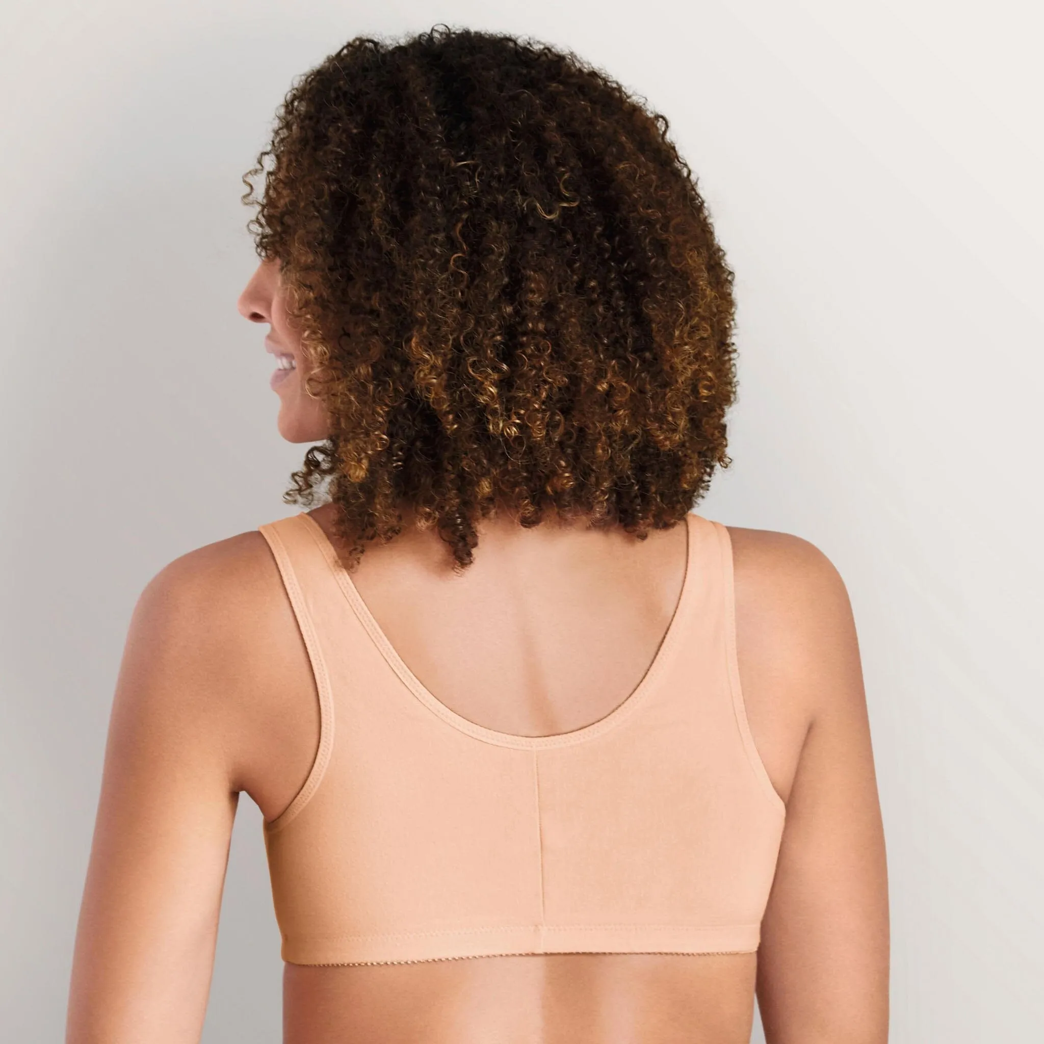Amoena® Frances Wire-Free Leisure Bra Light Blue/Aqua