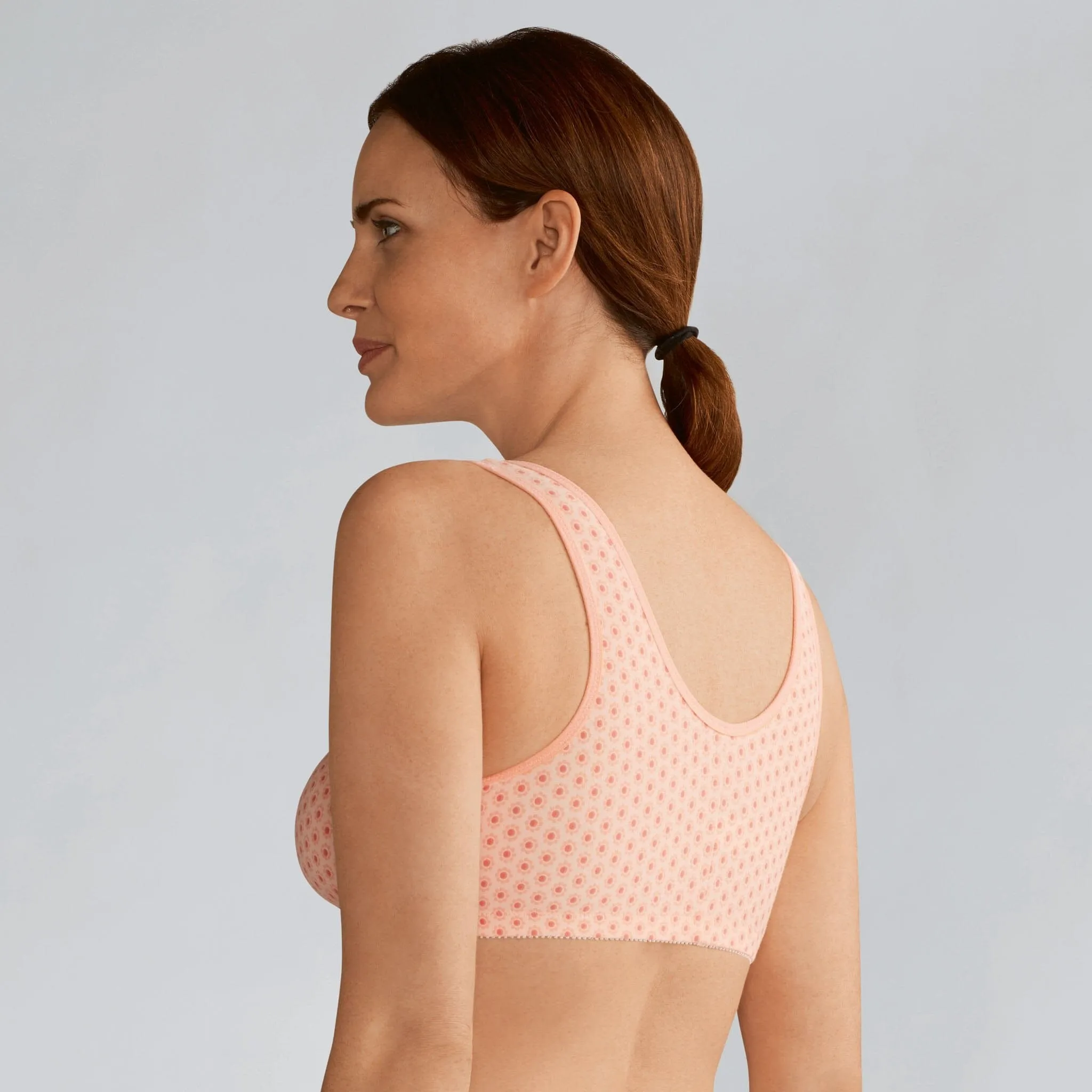 Amoena® Frances Wire-Free Leisure Bra Light Blue/Aqua