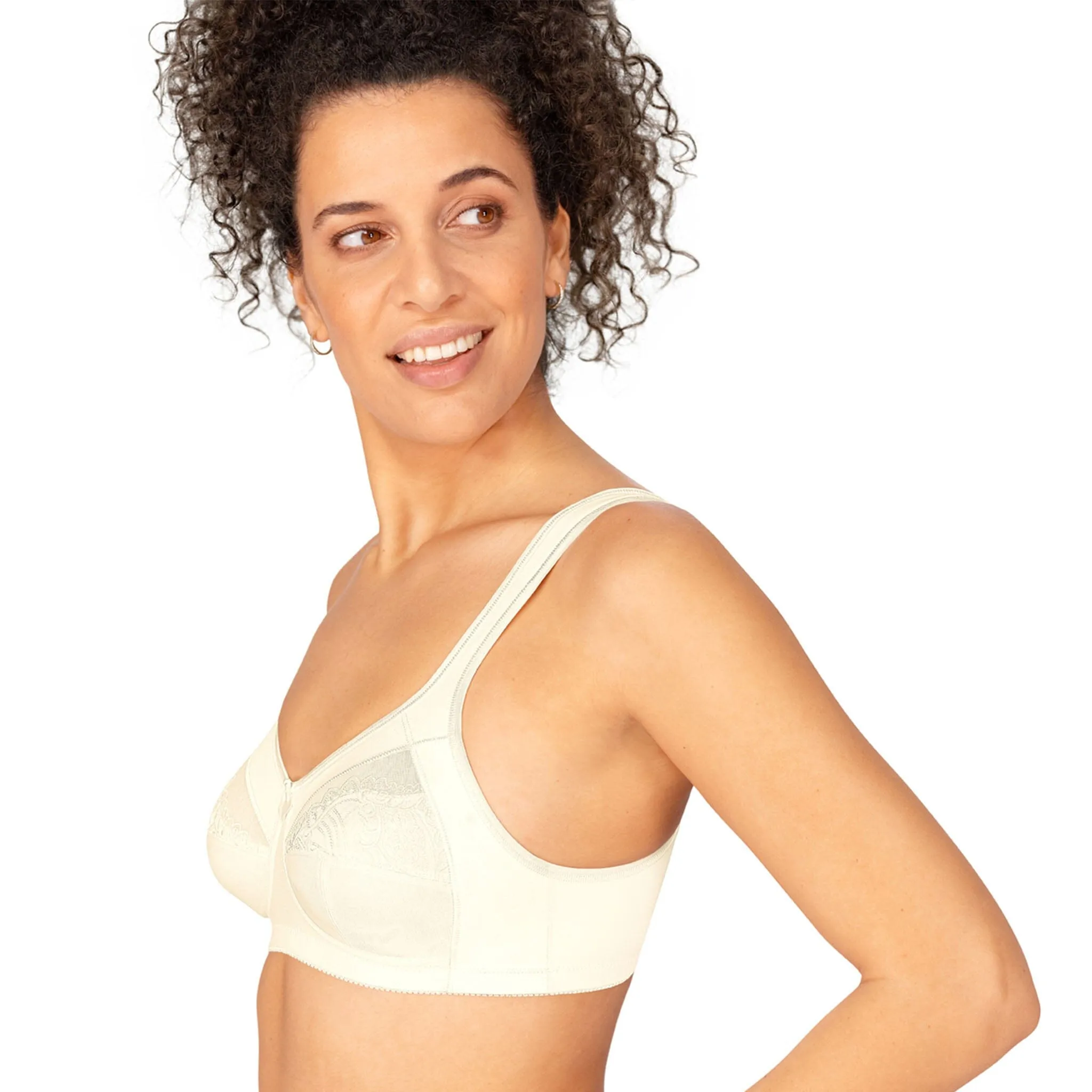 Amoena® Isadora Wire-Free Bra Off White