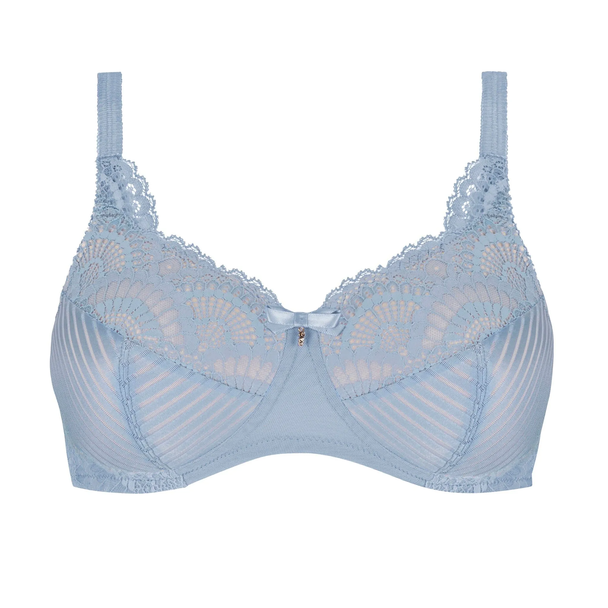 Amoena® Karolina Padded Wire-Free Bra Light Blue/Light Sand