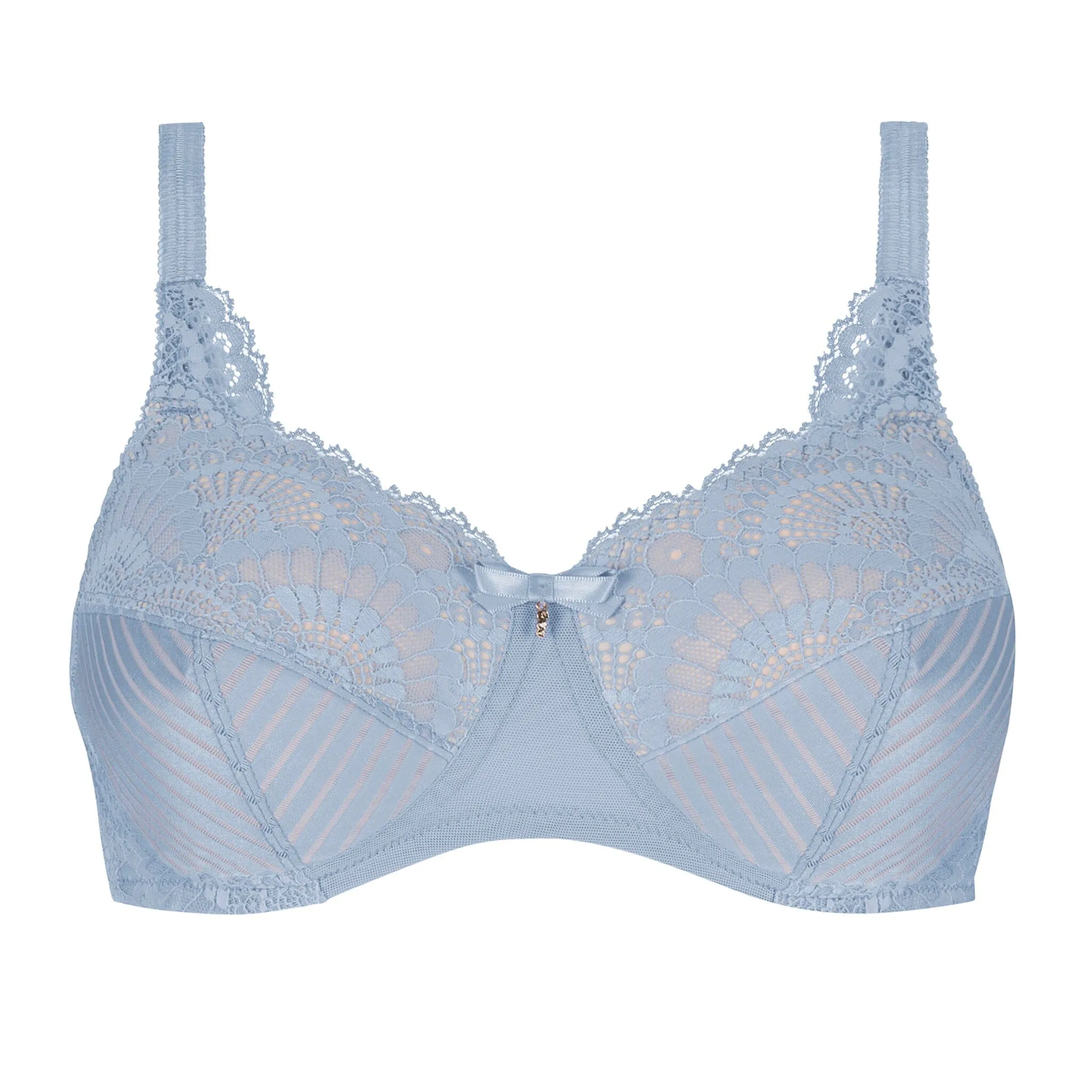 Amoena® Karolina Wire-Free Bra Light Blue/Light Sand