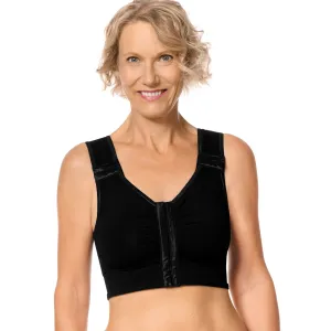 Amoena® Lymph Flow Long Wire Free Front Closure Bra
