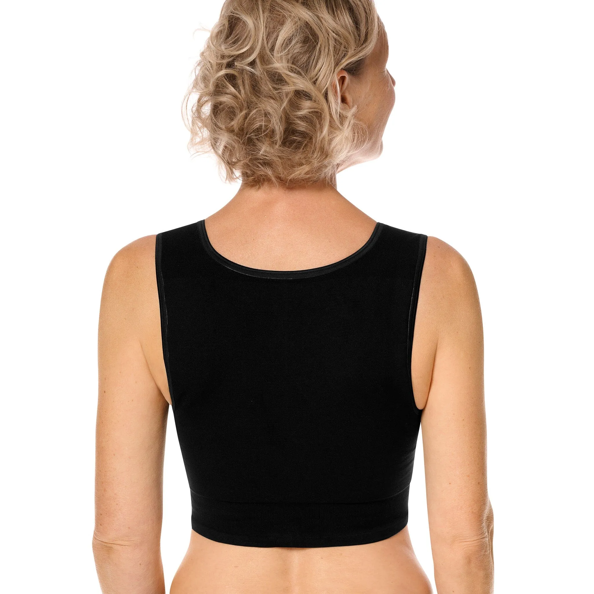 Amoena® Lymph Flow Long Wire Free Front Closure Bra