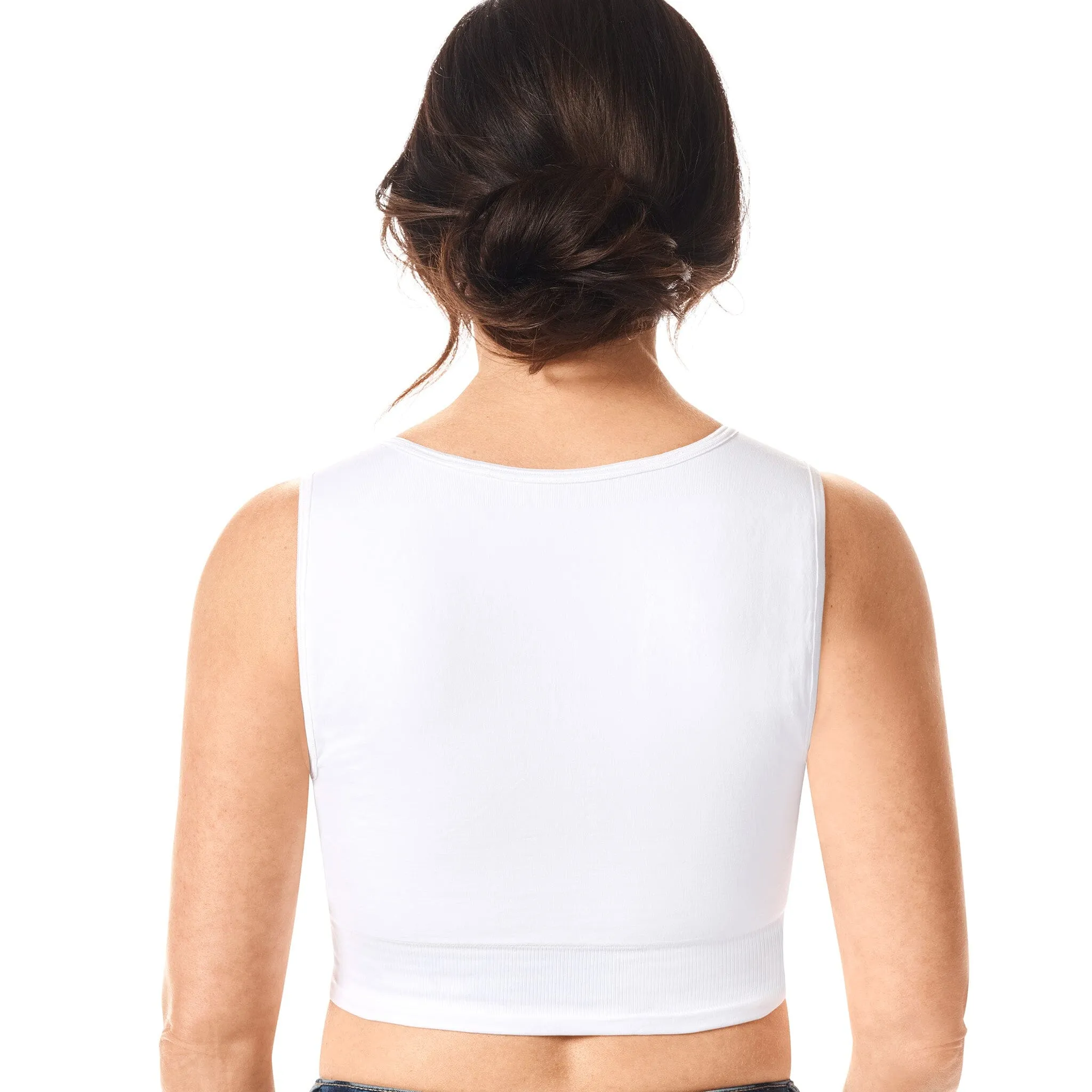 Amoena® Lymph Flow Long Wire Free Front Closure Bra