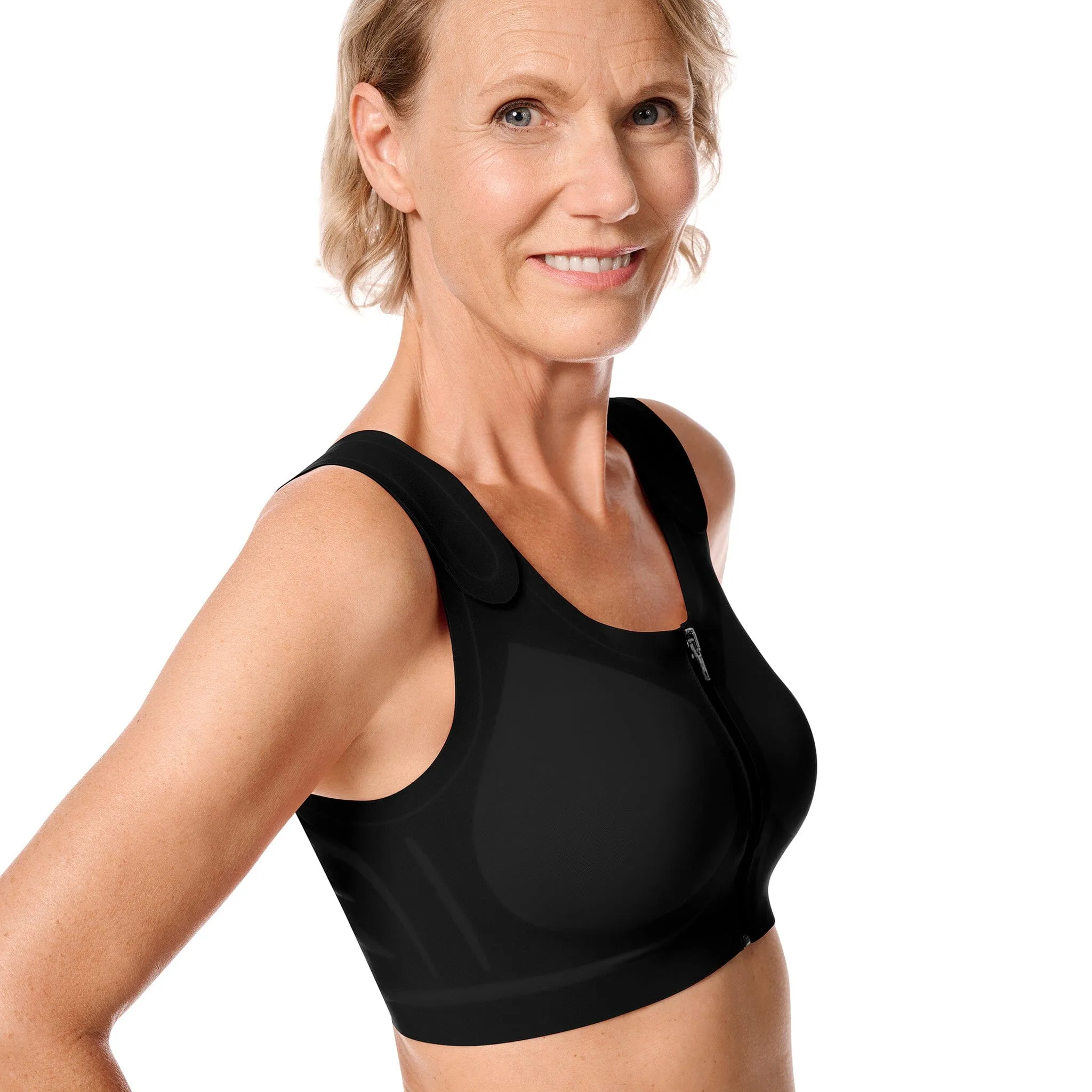 Amoena® Lymph Flow Wire Free Front Closure Bra