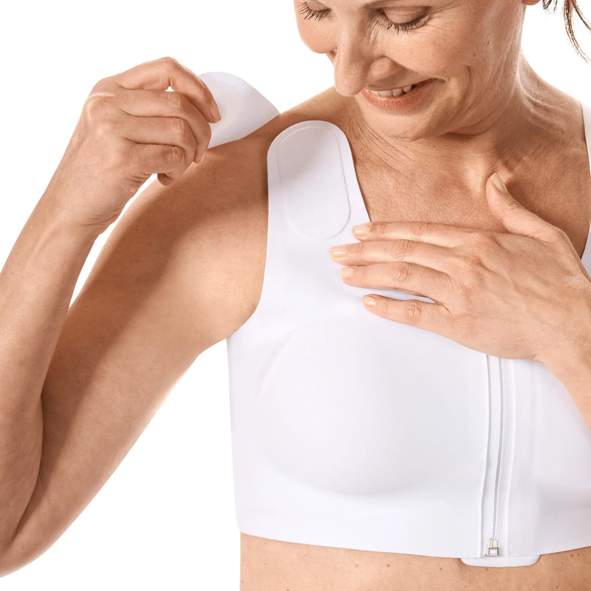Amoena® Lymph Flow Wire Free Front Closure Bra