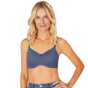 Amoena® Mara T-Shirt Especially for You Bra Indigo Blue/Bilateral