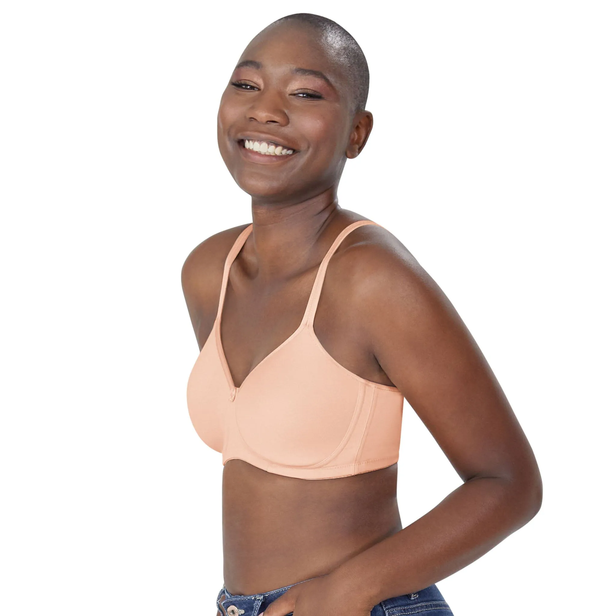 Amoena® Mara T-Shirt Especially for You Bra Rose Nude/Right
