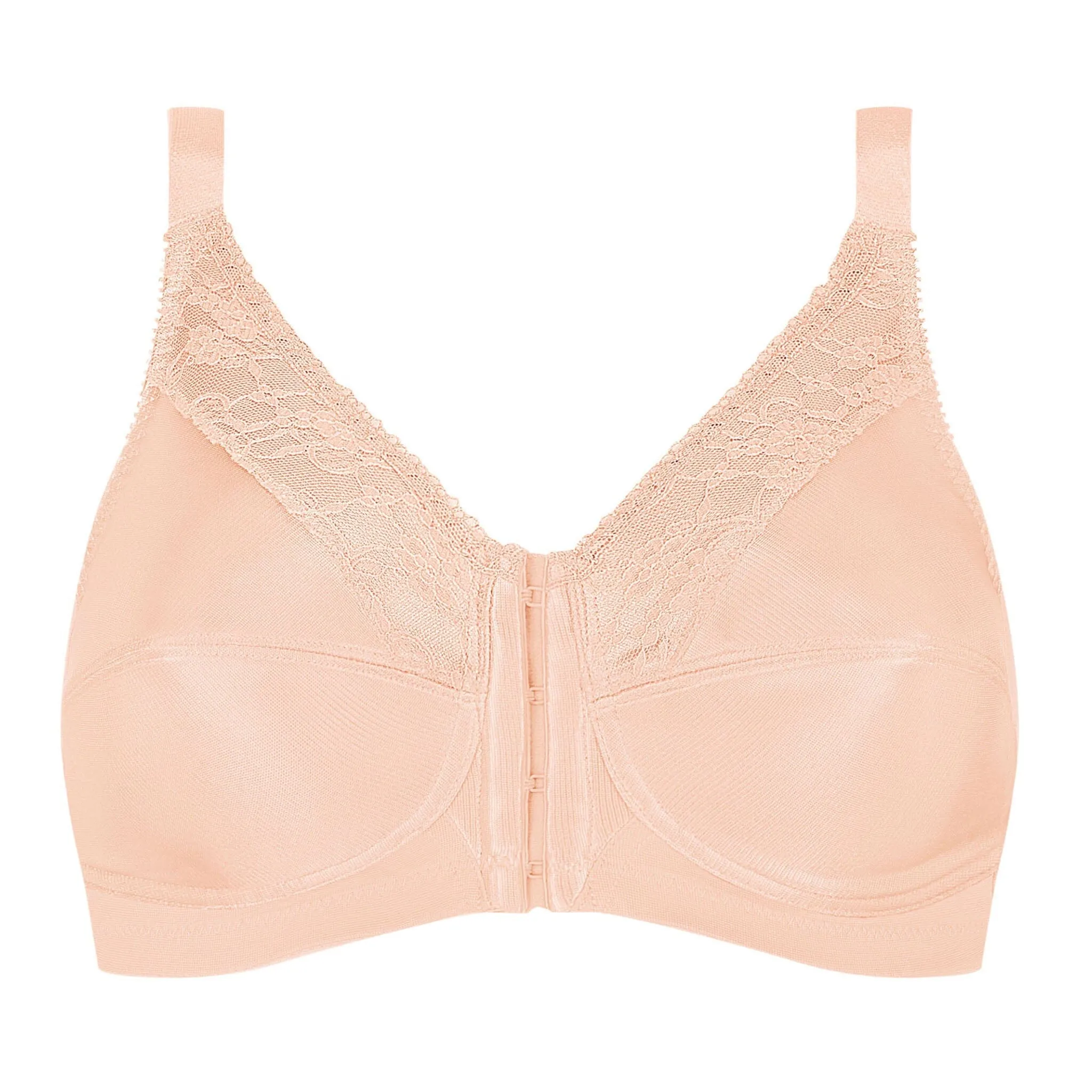 Amoena® Nancy Front Closure Bra Dark Grey