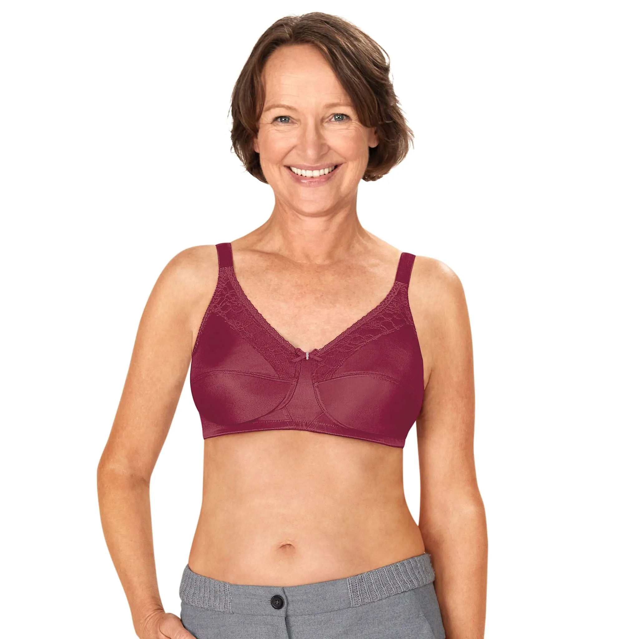 Amoena® Nancy Wire-Free Bra White