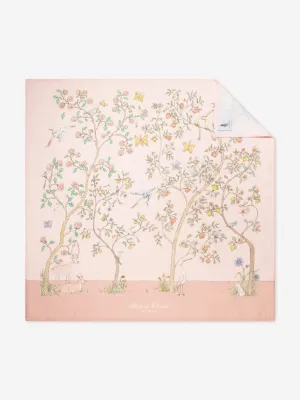 Atelier Choux Baby Girls In Bloom Swaddle in Pink (100cm)