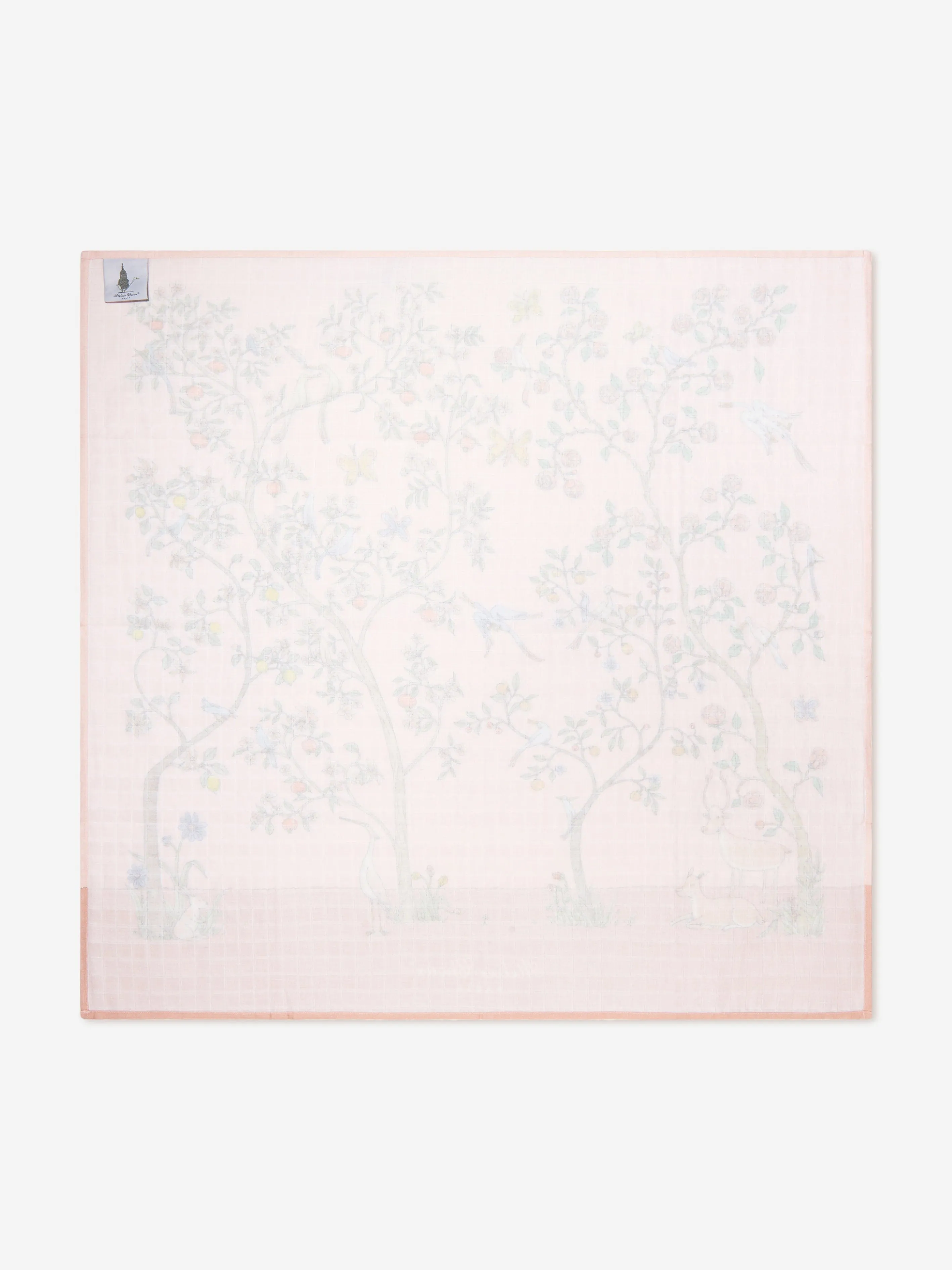 Atelier Choux Baby Girls In Bloom Swaddle in Pink (100cm)
