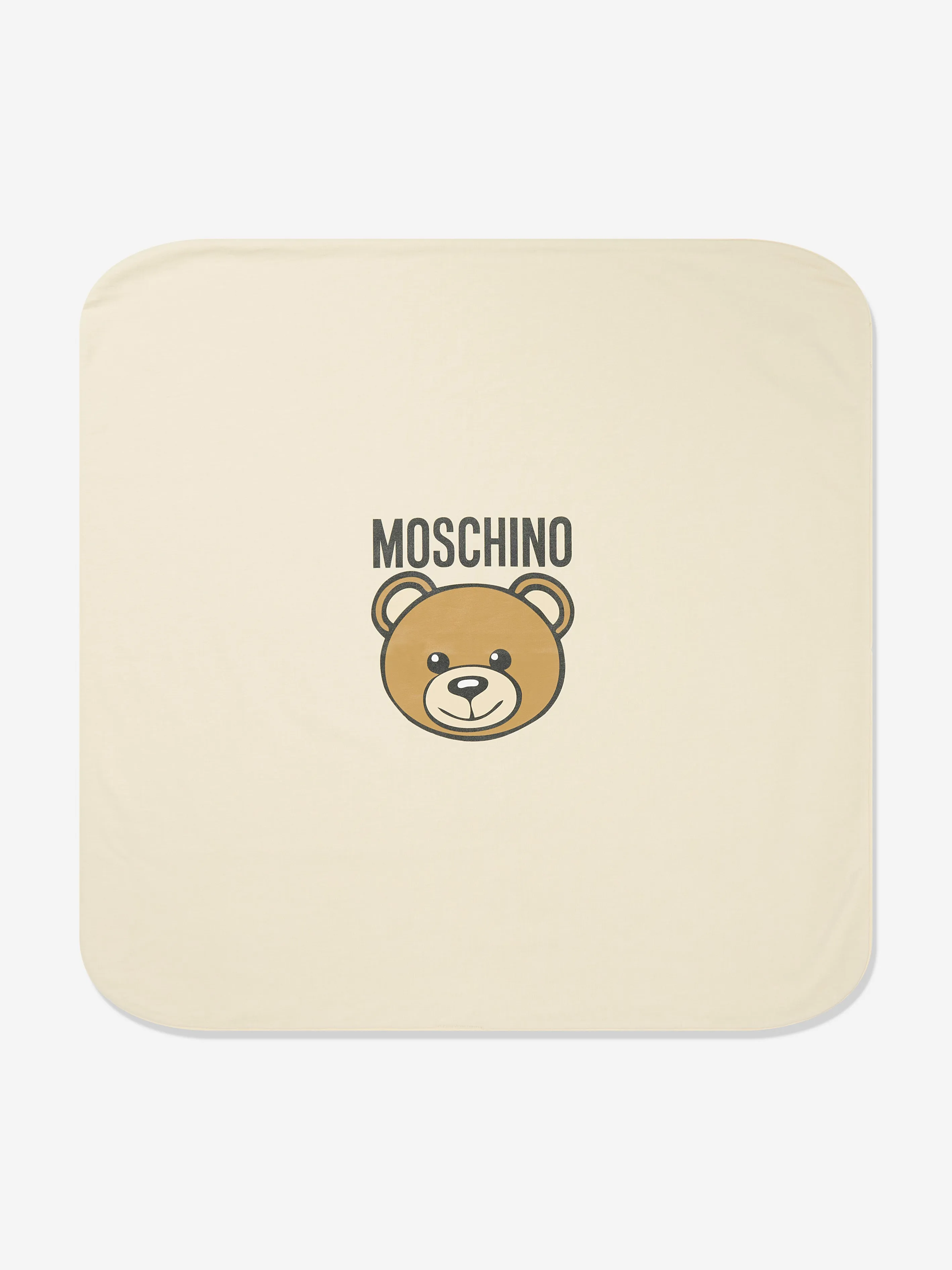 Baby Bear Logo Blanket in Beige (70cm)