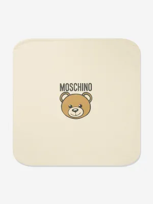 Baby Bear Logo Blanket in Beige (70cm)