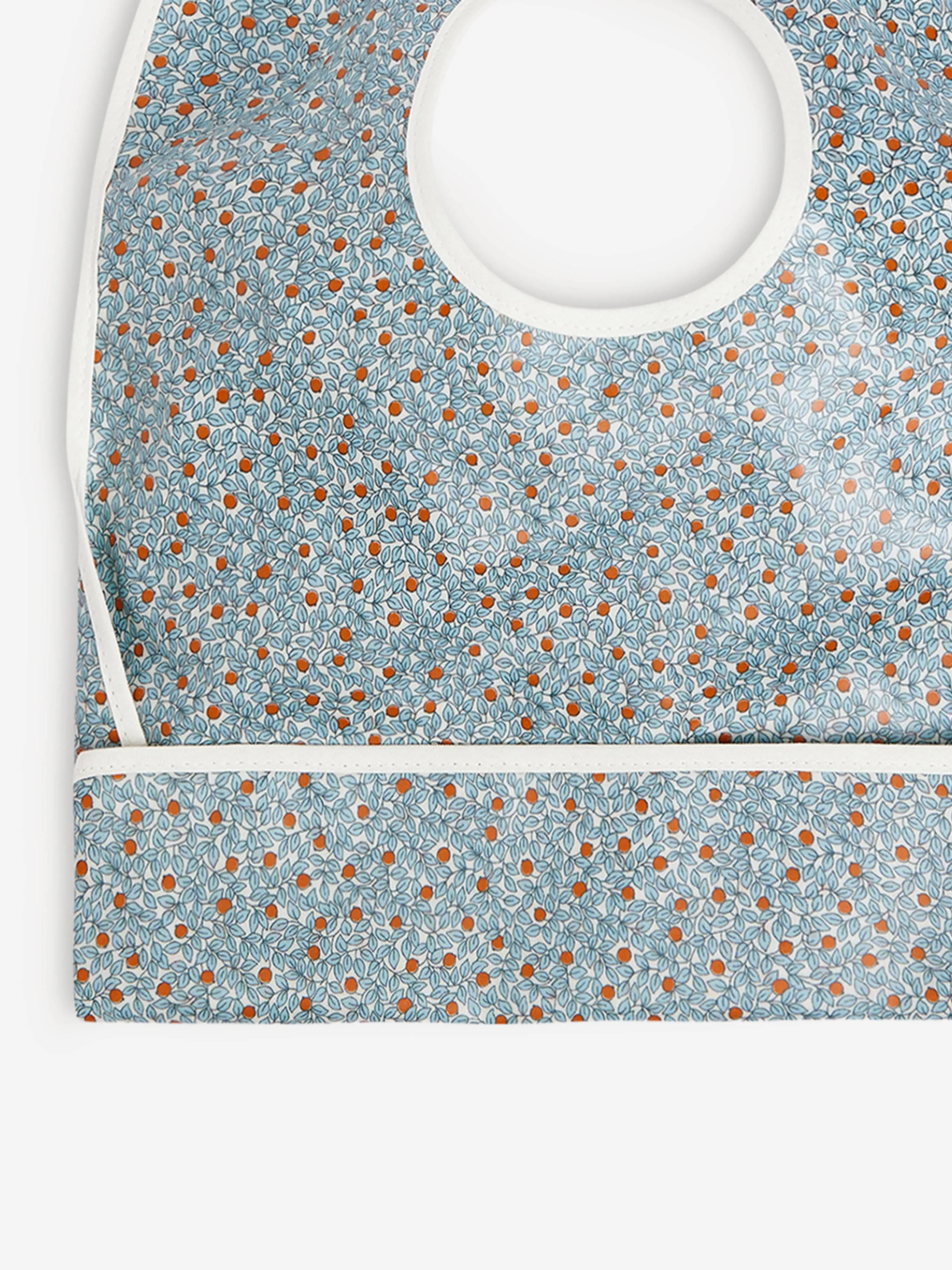 Baby Boys Bavoir Clip Bib in Blue (33.2 x 25.6 x 6cm)