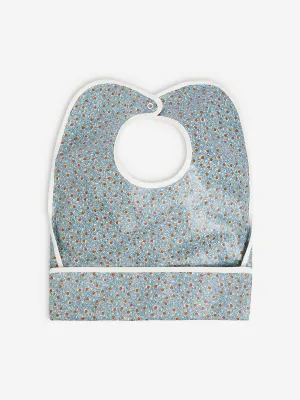 Baby Boys Bavoir Clip Bib in Blue (33.2 x 25.6 x 6cm)