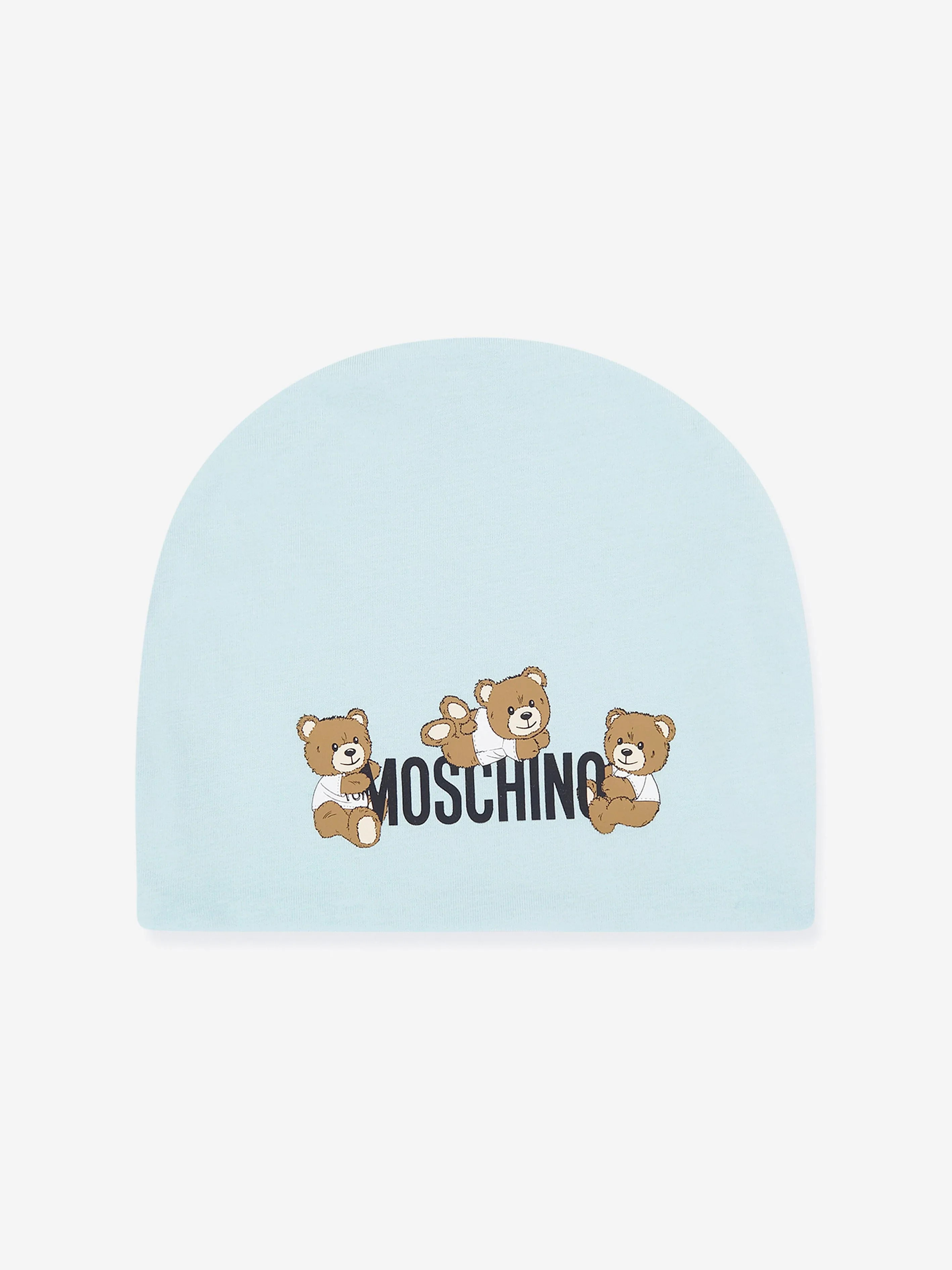 Baby Boys Teddy Bear Logo Babygrow Set in Blue
