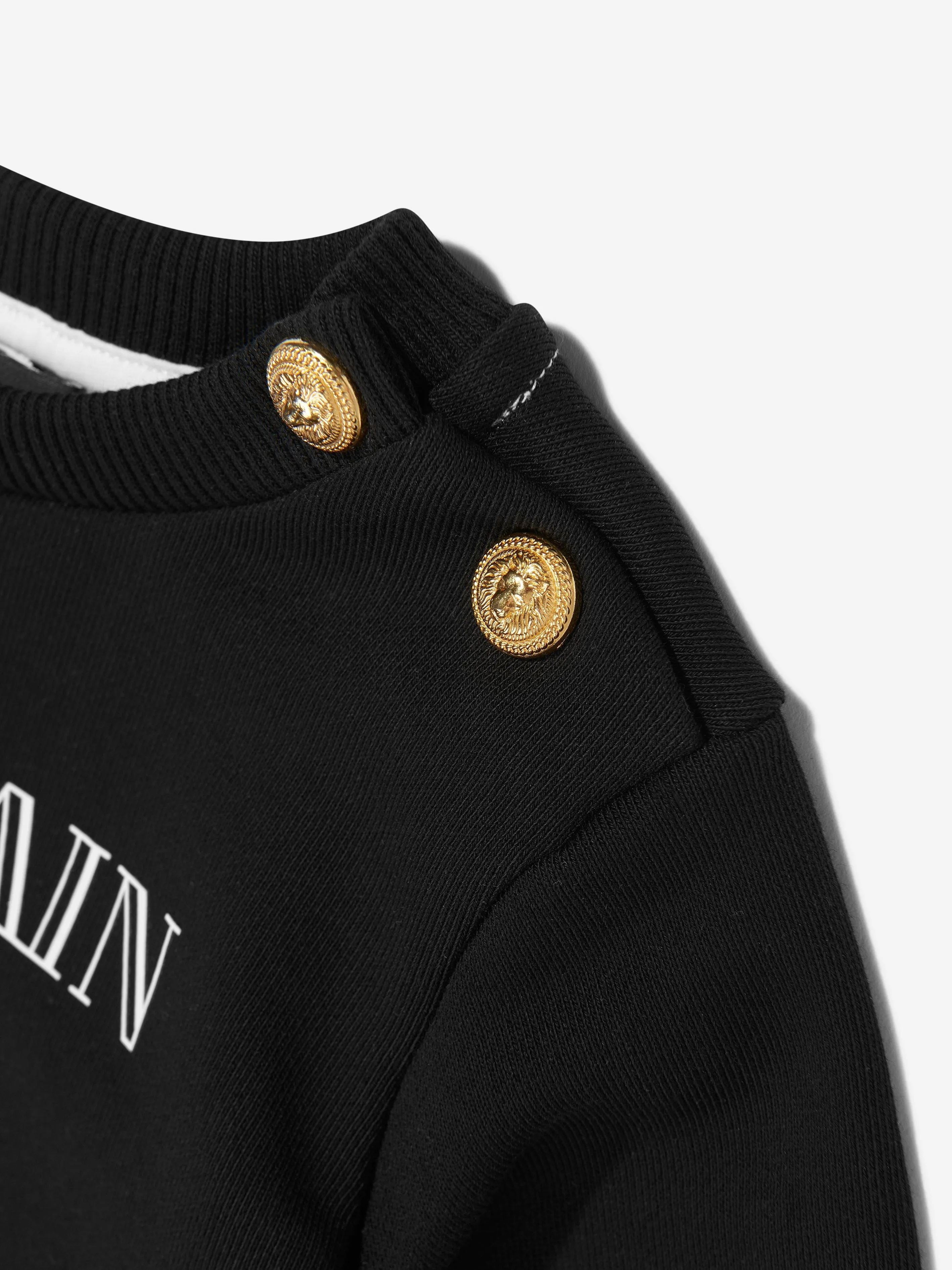 Baby Colourblock Sweatshirt in White
