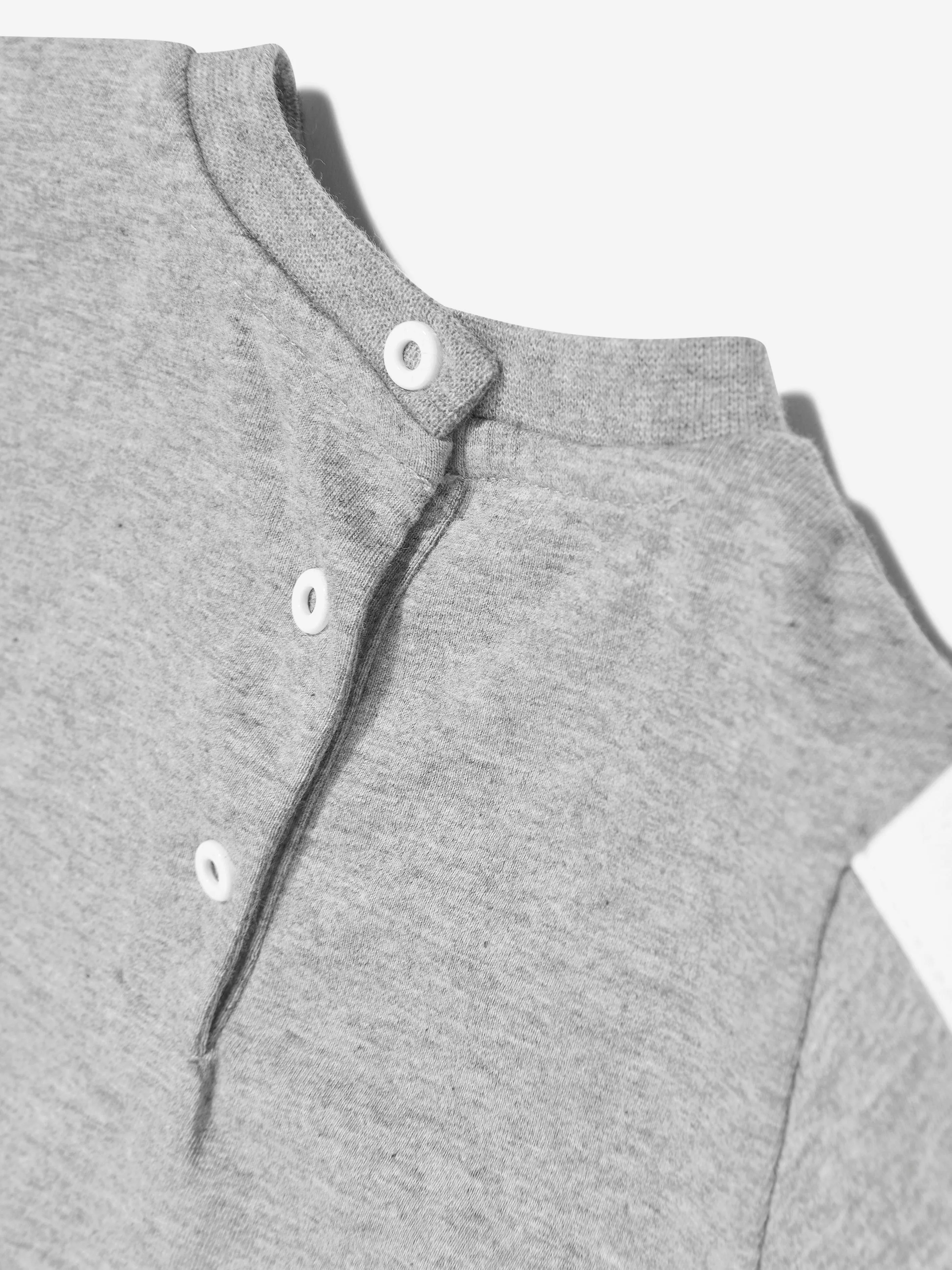 Balmain Baby Boys Logo T-Shirt in Grey