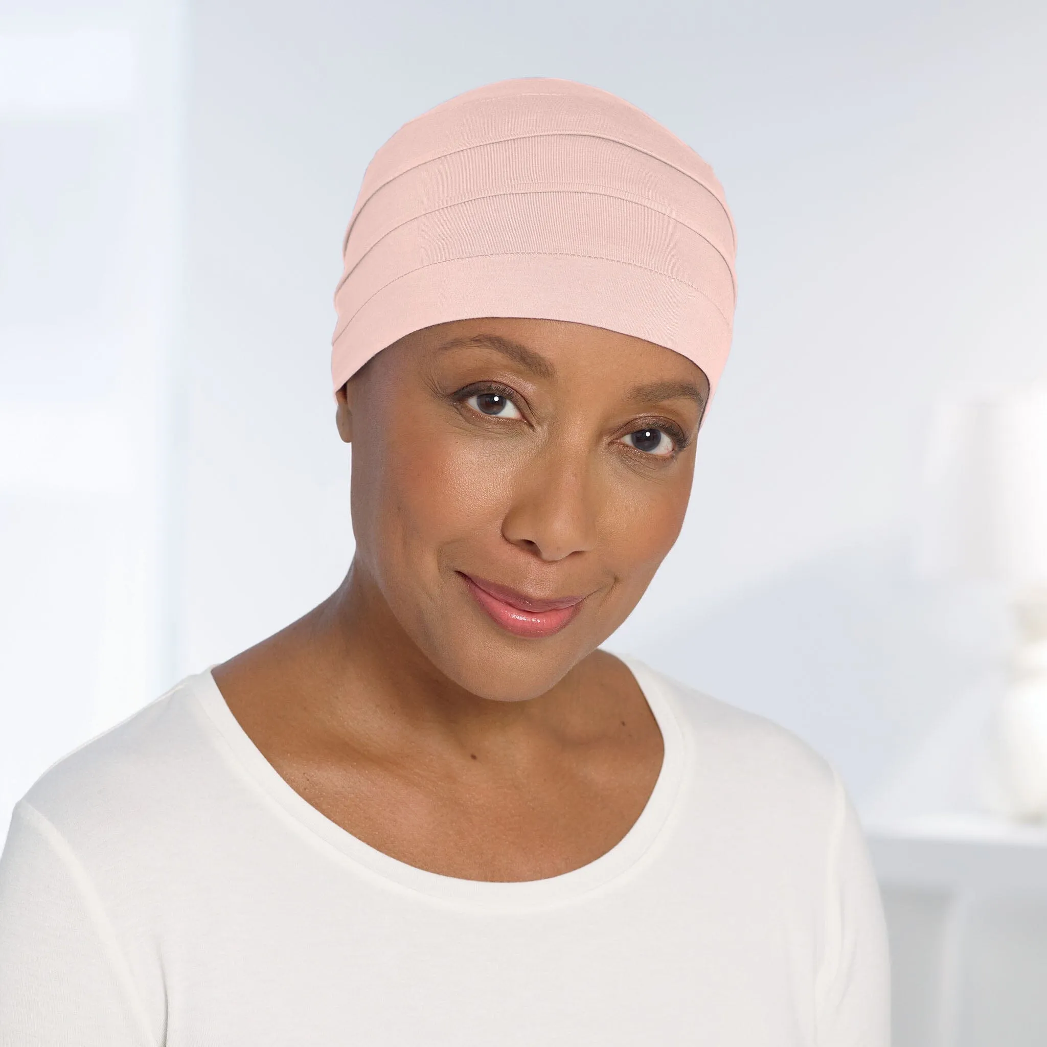 Bamboo Cool Comfort™ Seamless Floral & Solid Color Sleep Caps