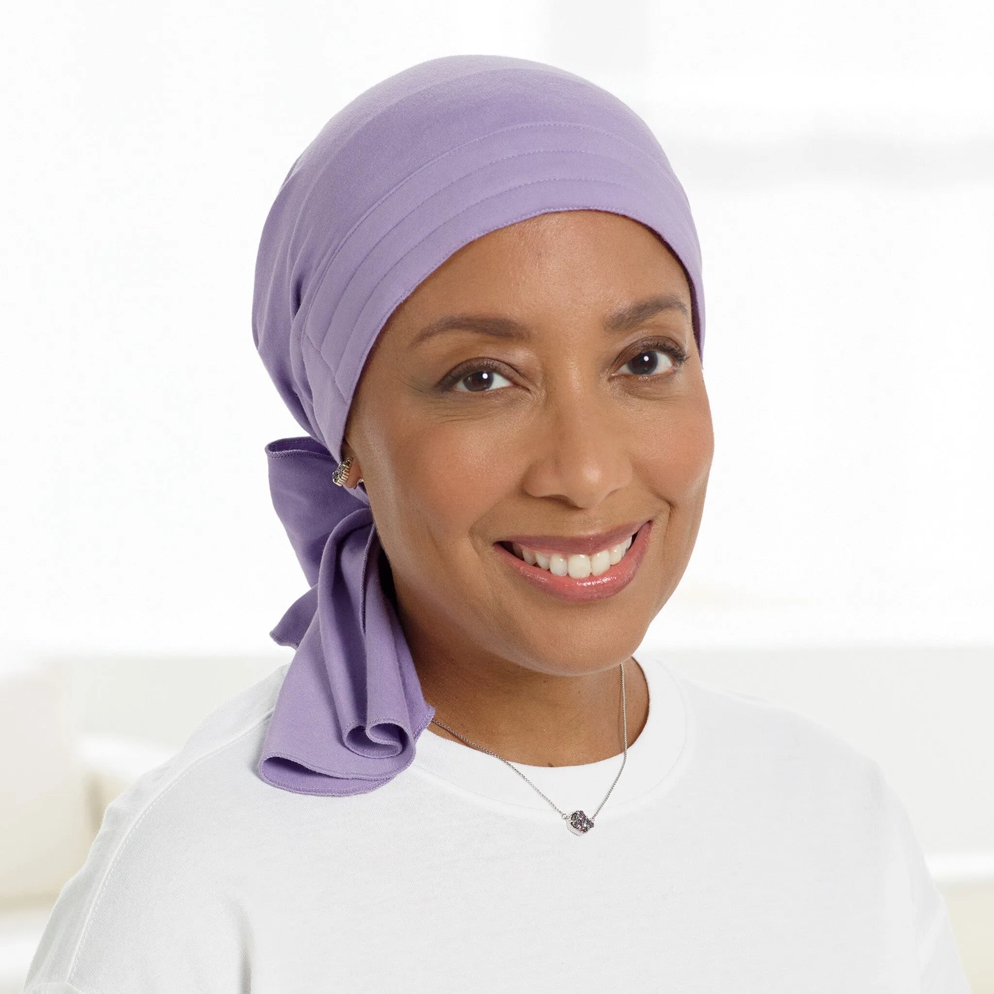 Bamboo Pre-Tied Floral and Solid Color Scarves