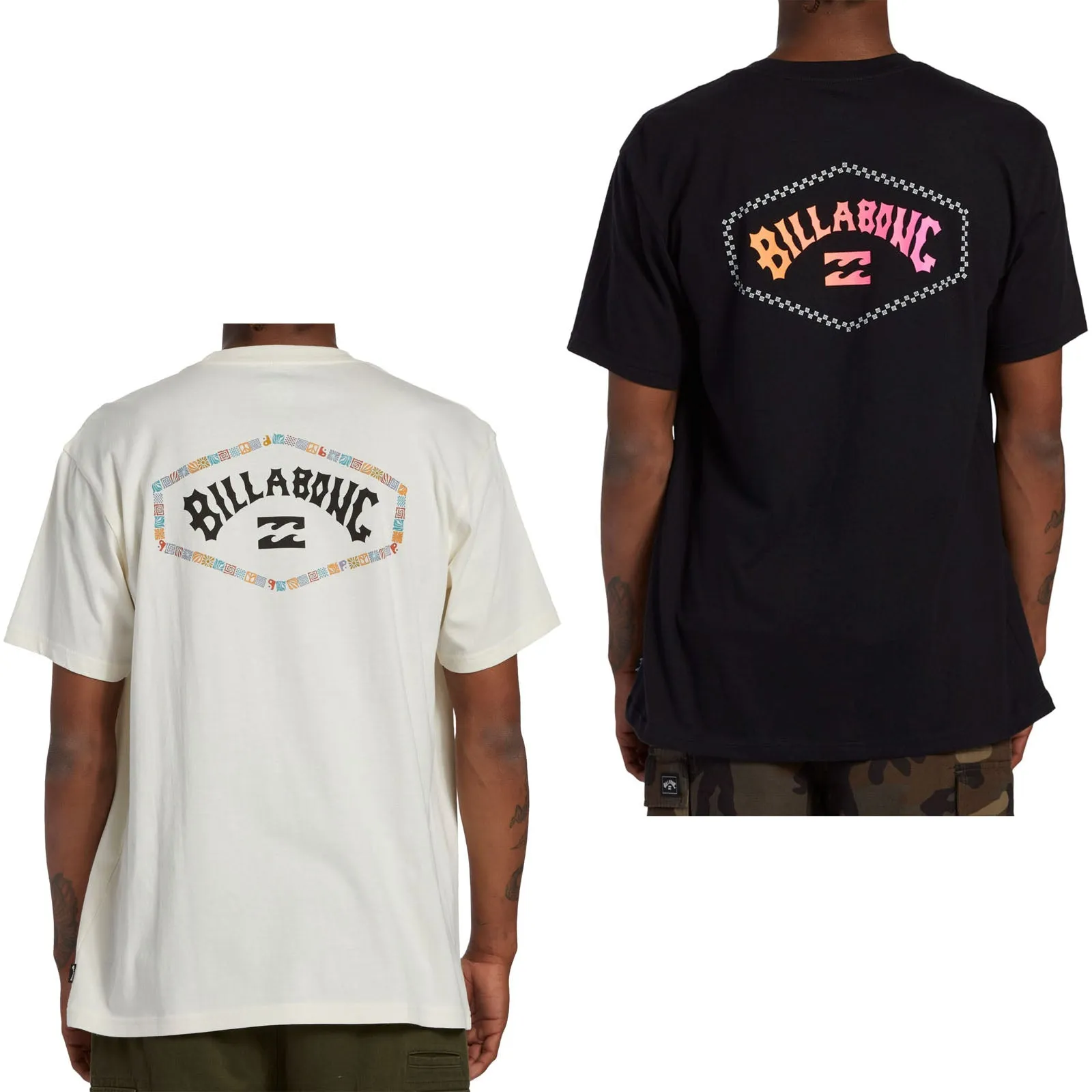 Billabong Mens Exit Arch Crew Neck Cotton T-Shirt