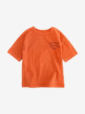 Boys Cub The Lion Adventure Club T-Shirt in Red