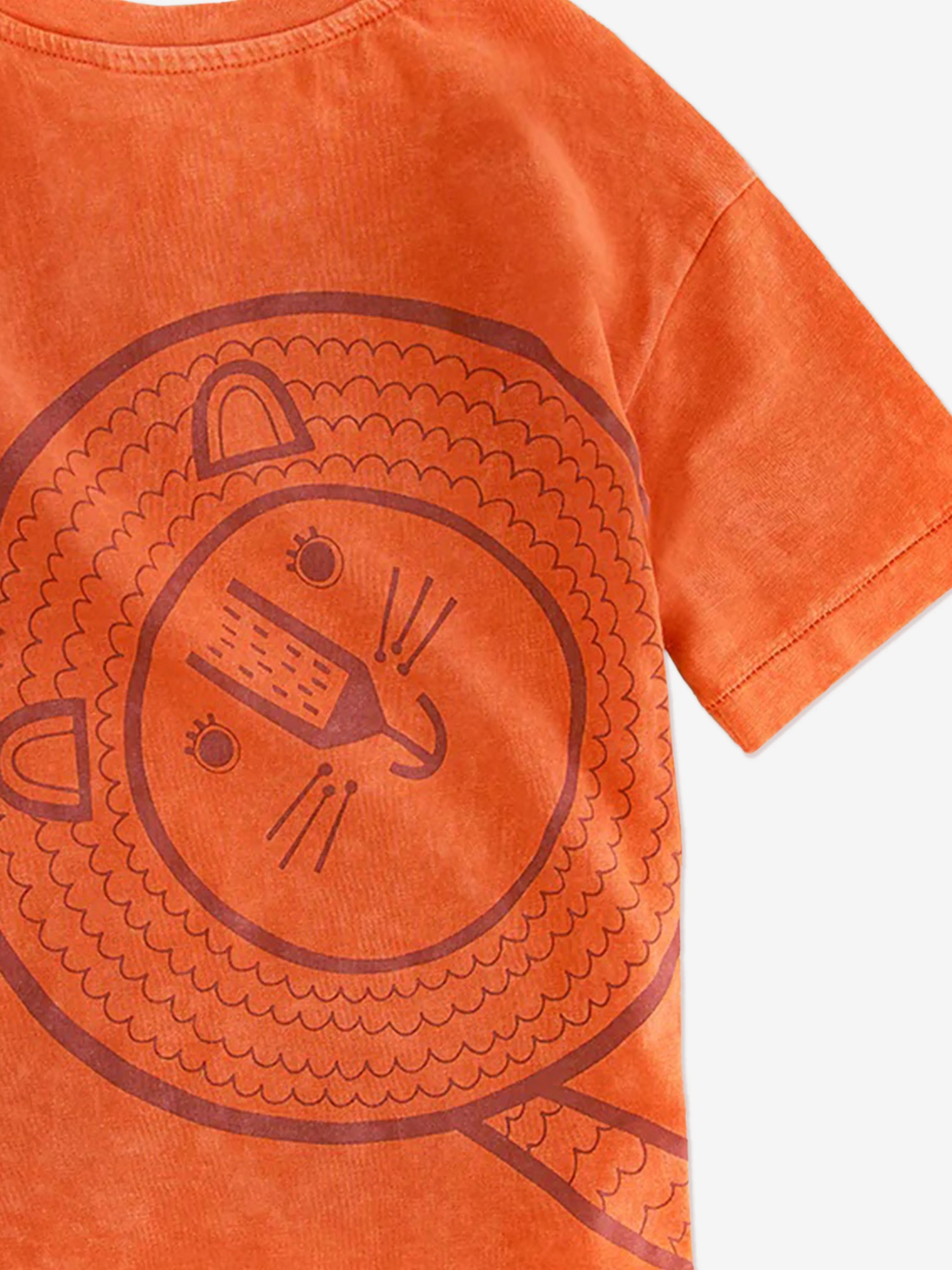 Boys Cub The Lion Adventure Club T-Shirt in Red