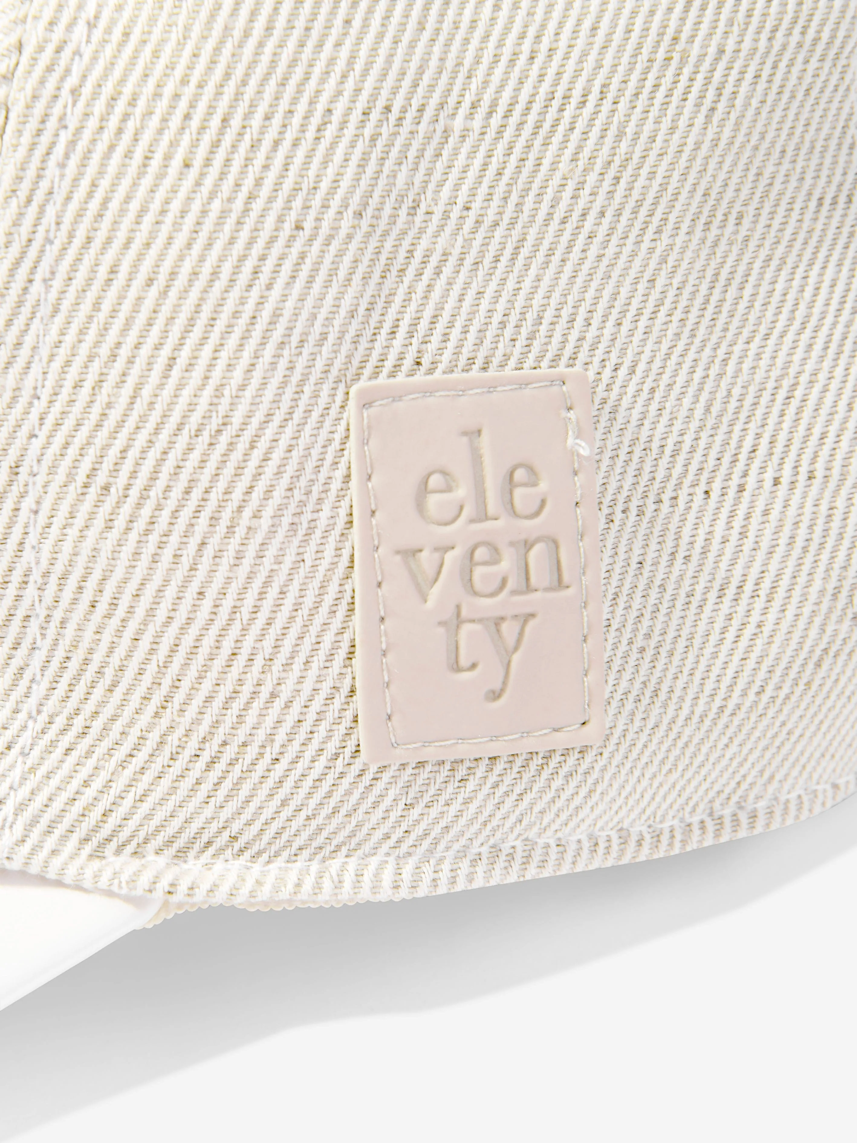 Boys Linen and Cotton Cap in Beige