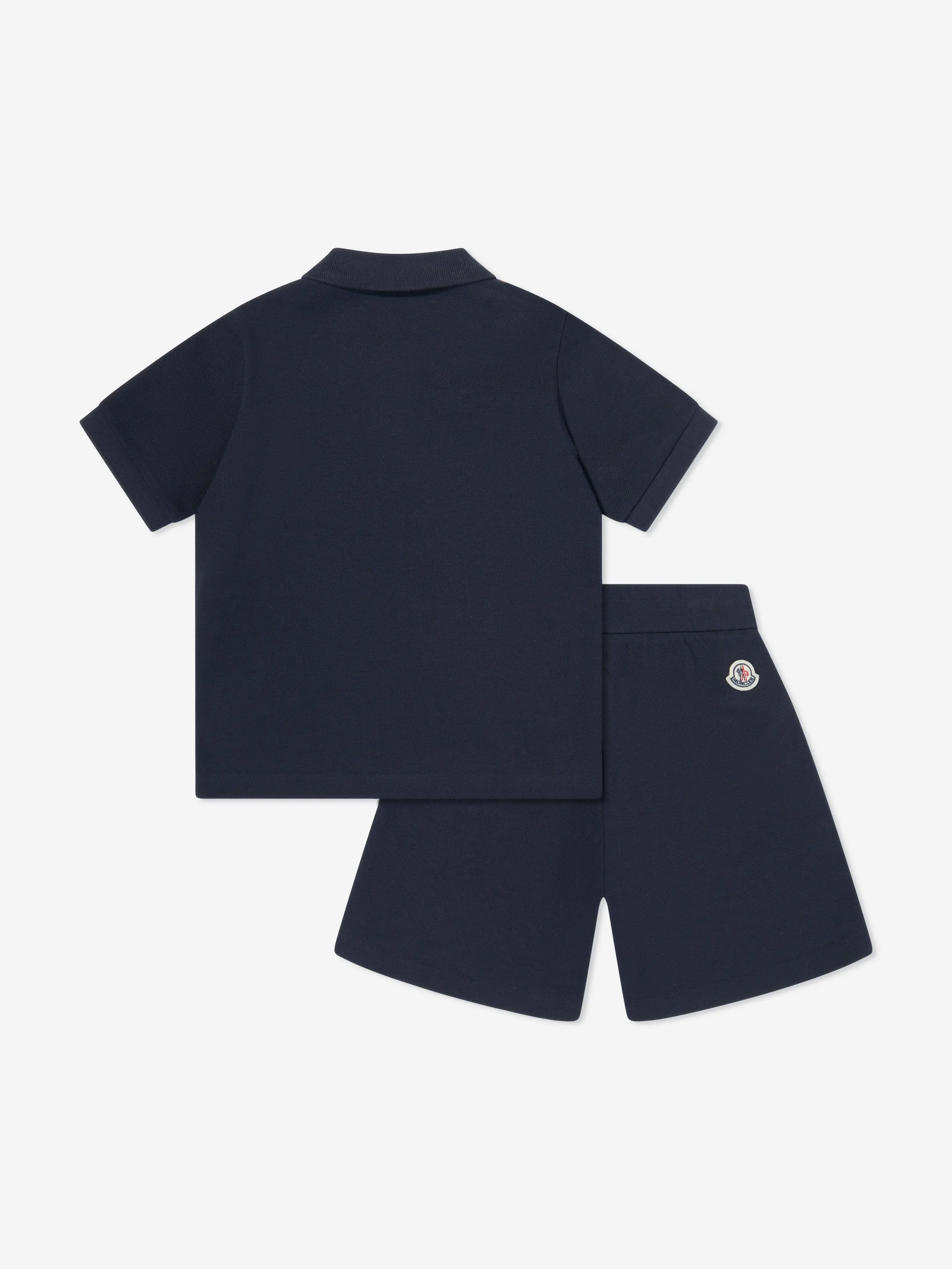 Boys Logo Short Set in Navy