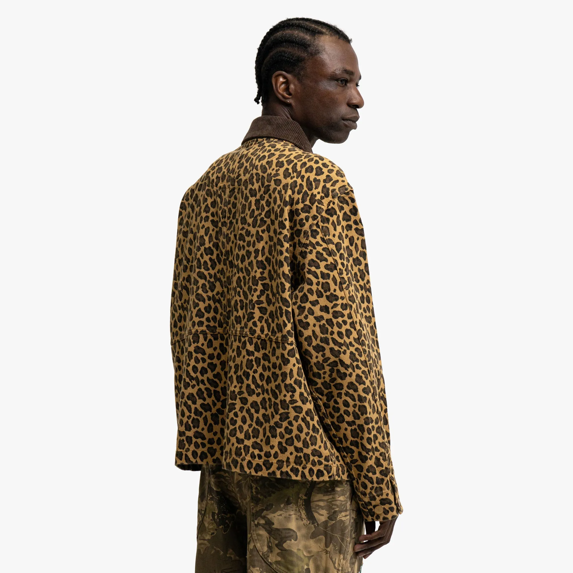 Brain Dead Chore Jacket Leopard