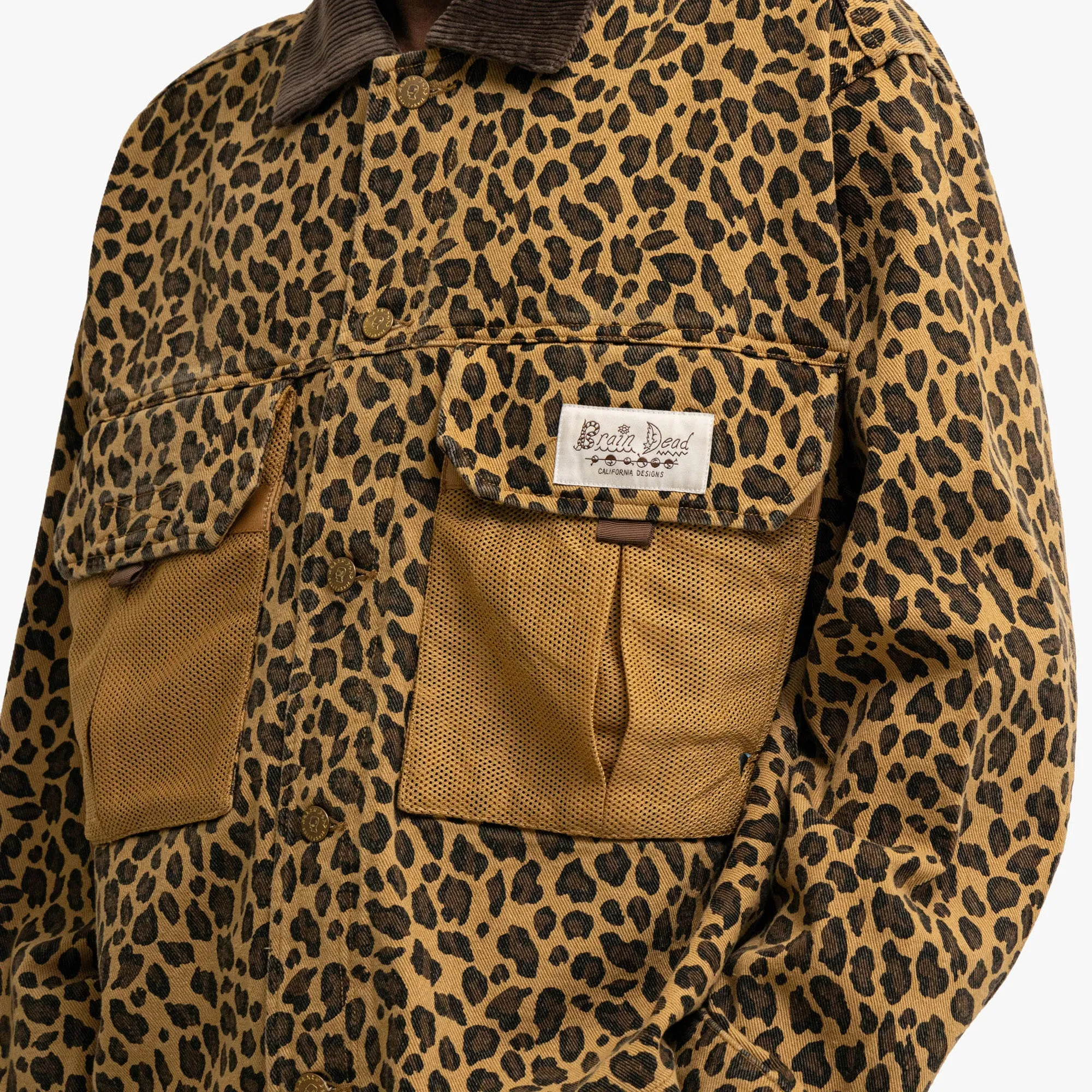 Brain Dead Chore Jacket Leopard