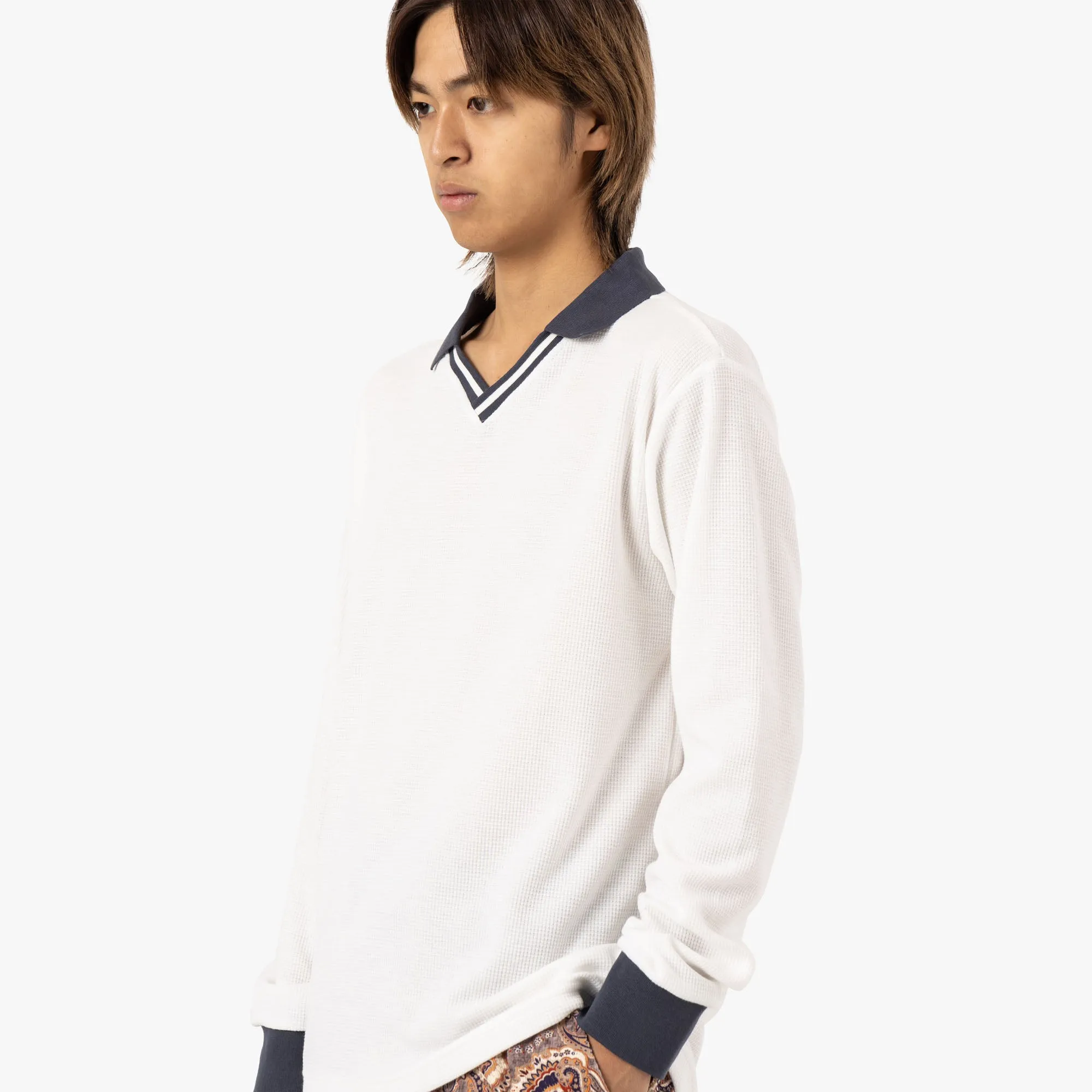Brother Brother Keepers Thermal Polo White / Grey