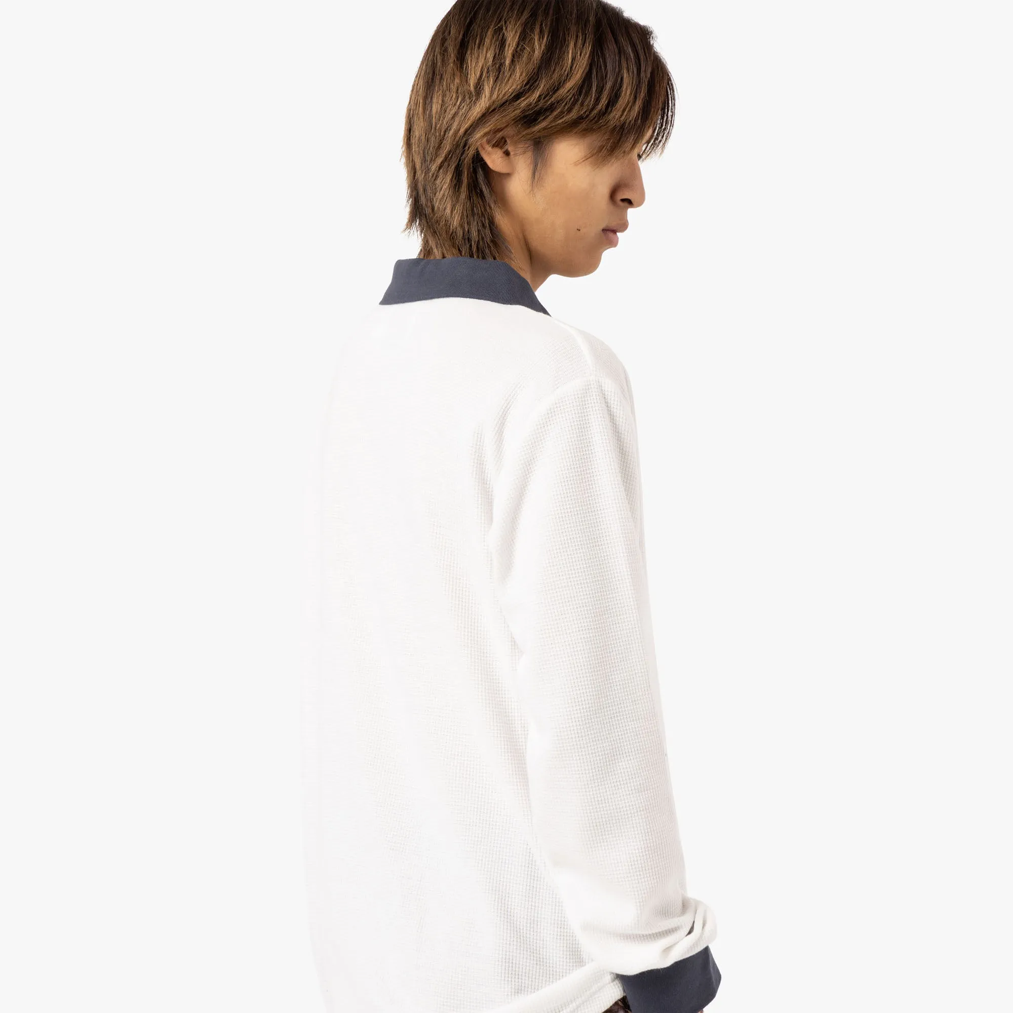 Brother Brother Keepers Thermal Polo White / Grey