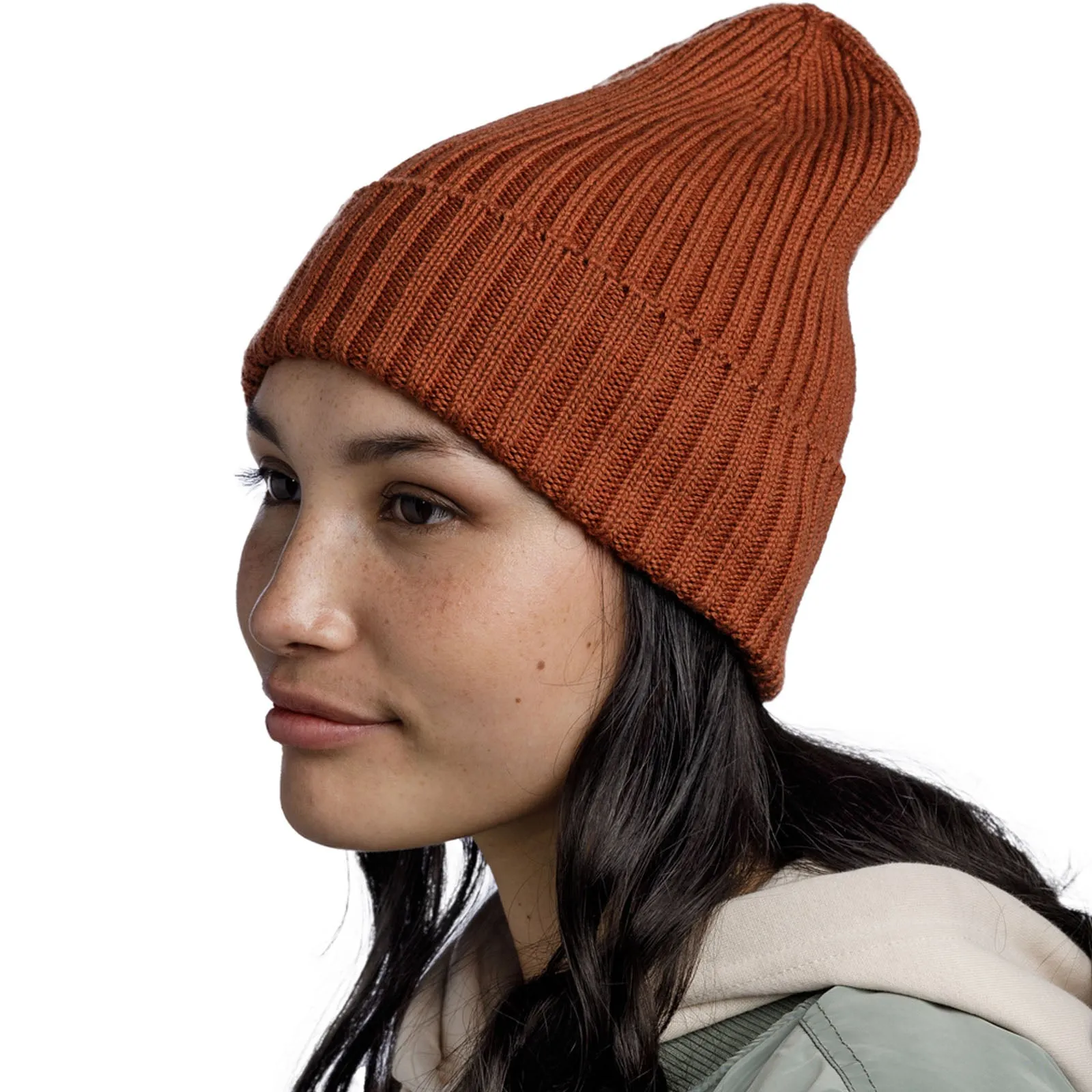 Buff Unisex Knitted Merino Wool Beanie Hat