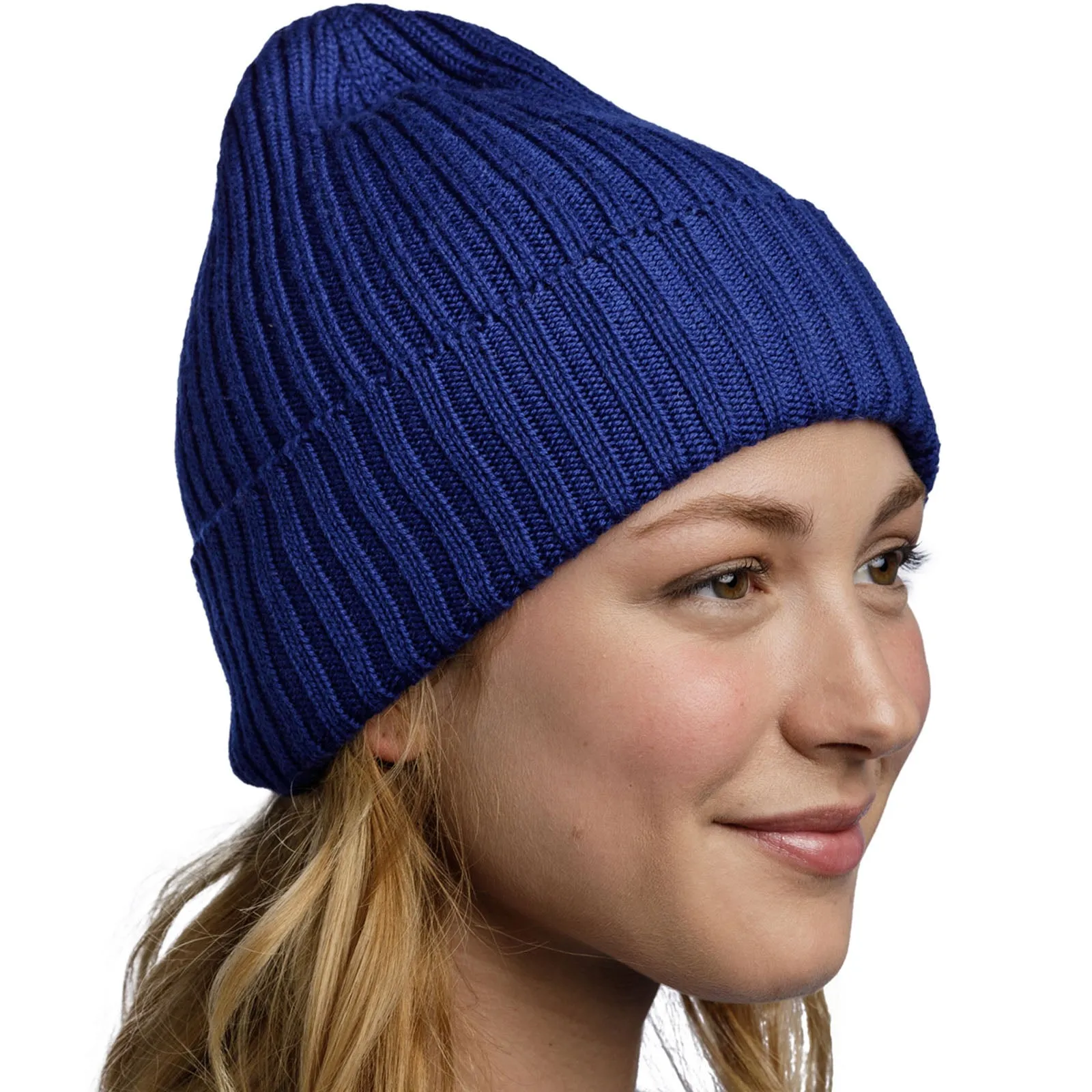 Buff Unisex Knitted Merino Wool Beanie Hat