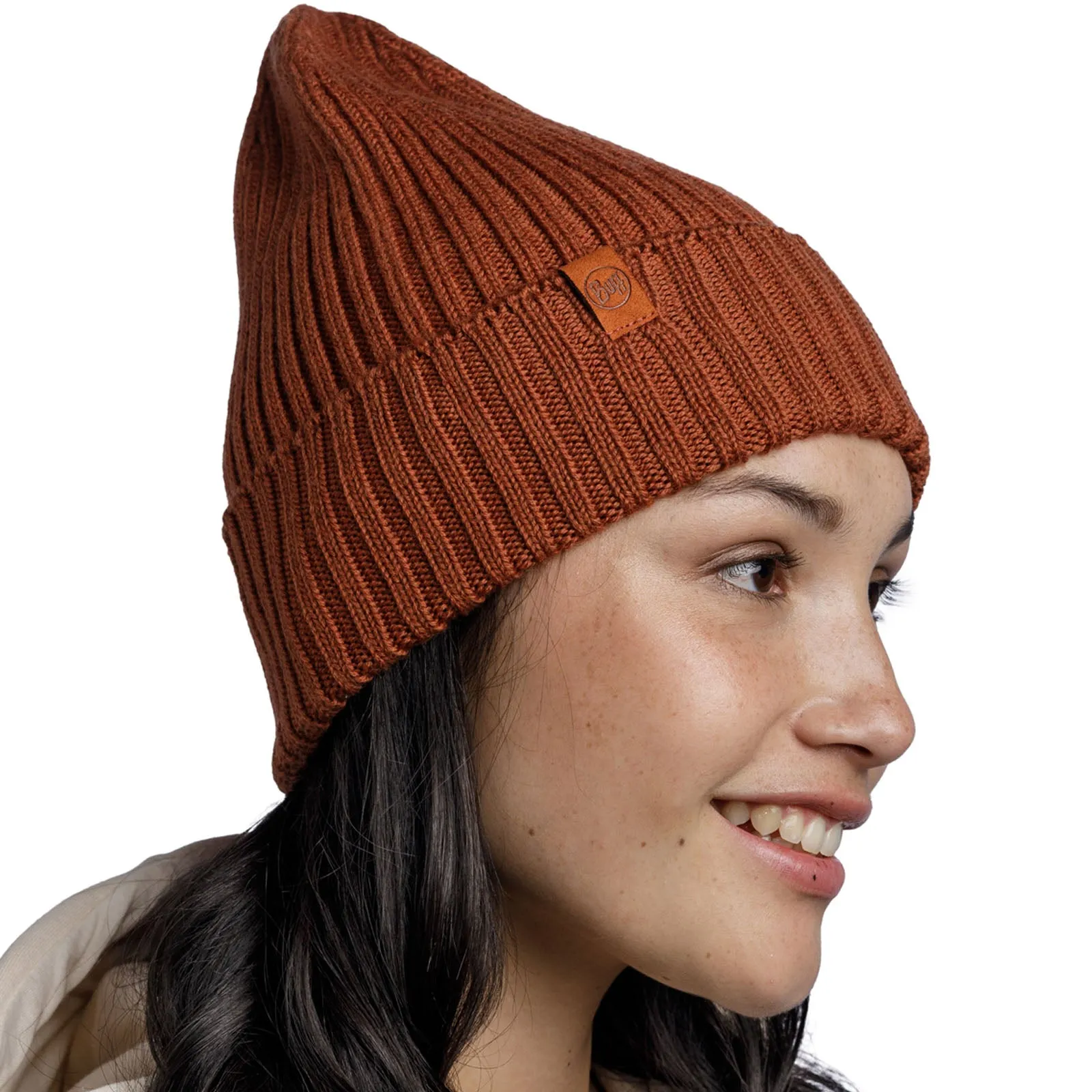 Buff Unisex Knitted Merino Wool Beanie Hat