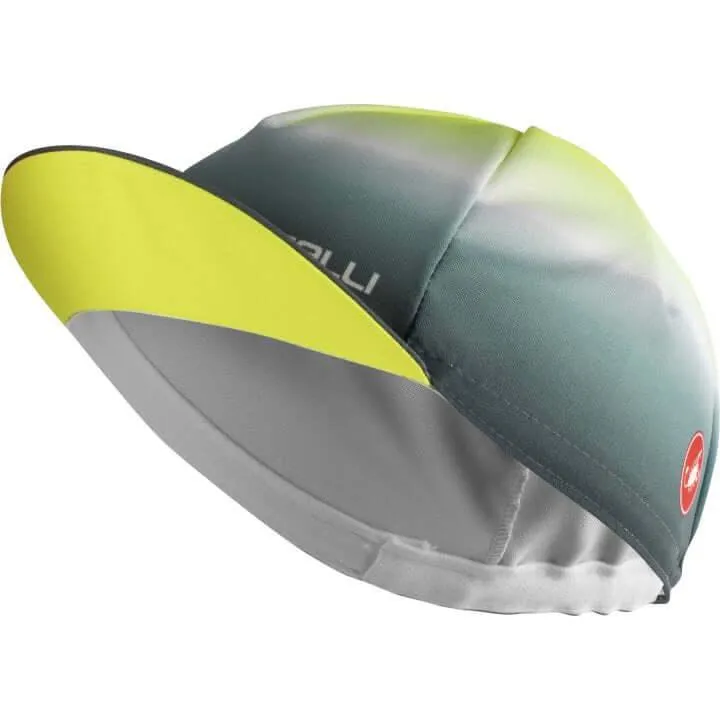 Castelli Dolce Cap (Sulphur/Military Green)