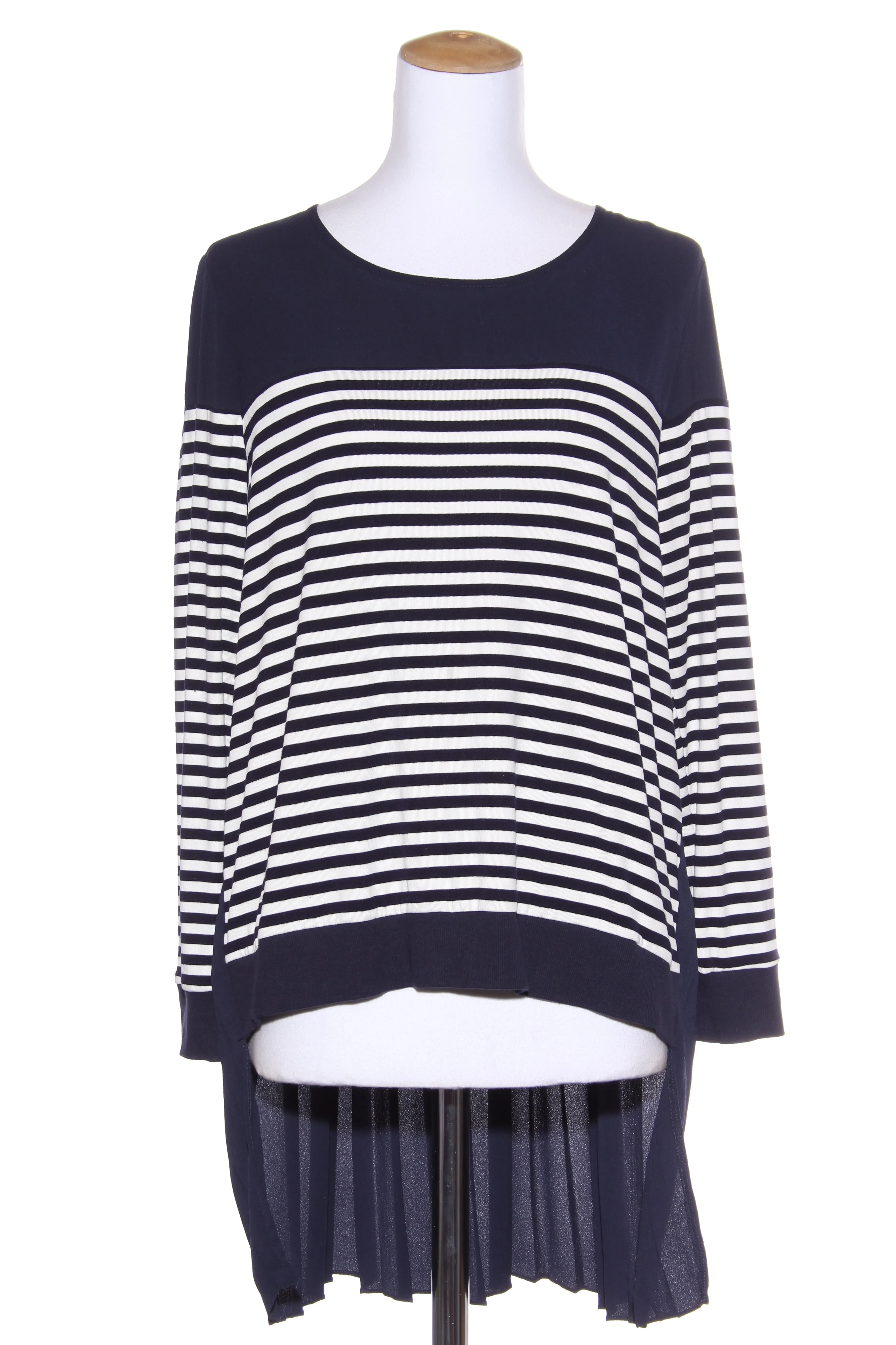 CHARLO - Hi lo stripe   pleat panel top! 12