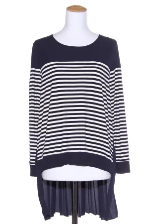 CHARLO - Hi lo stripe   pleat panel top! 12